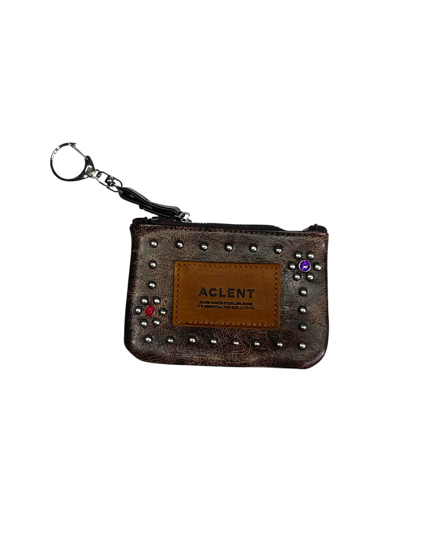 スタッズキーチェーンウォレット