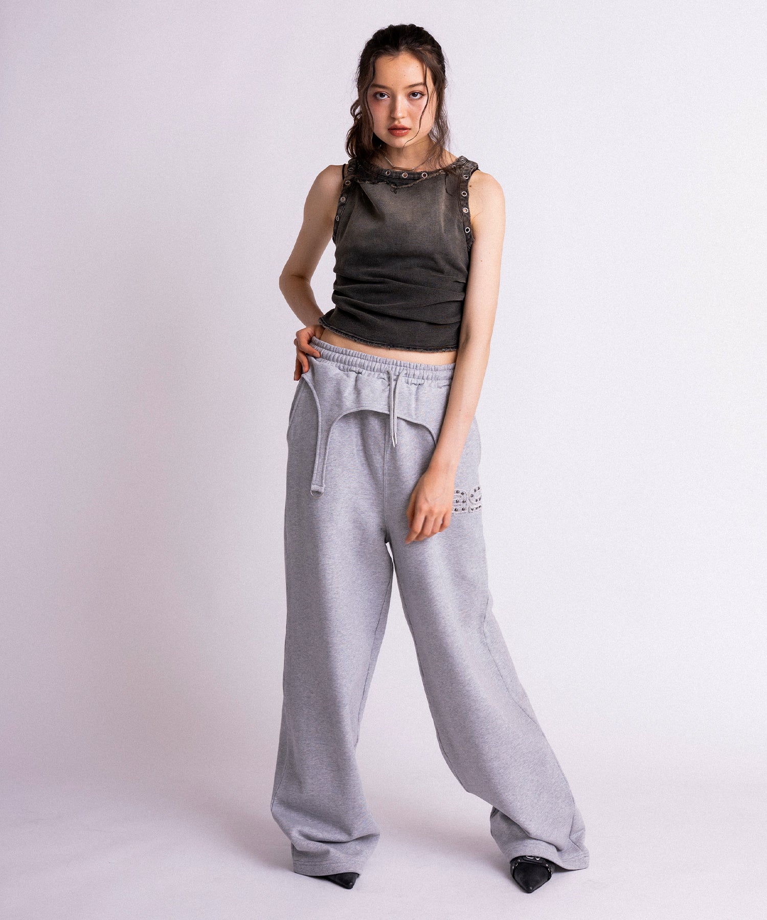 MODEL:171cm/COLOR:BLACK/SIZE:F