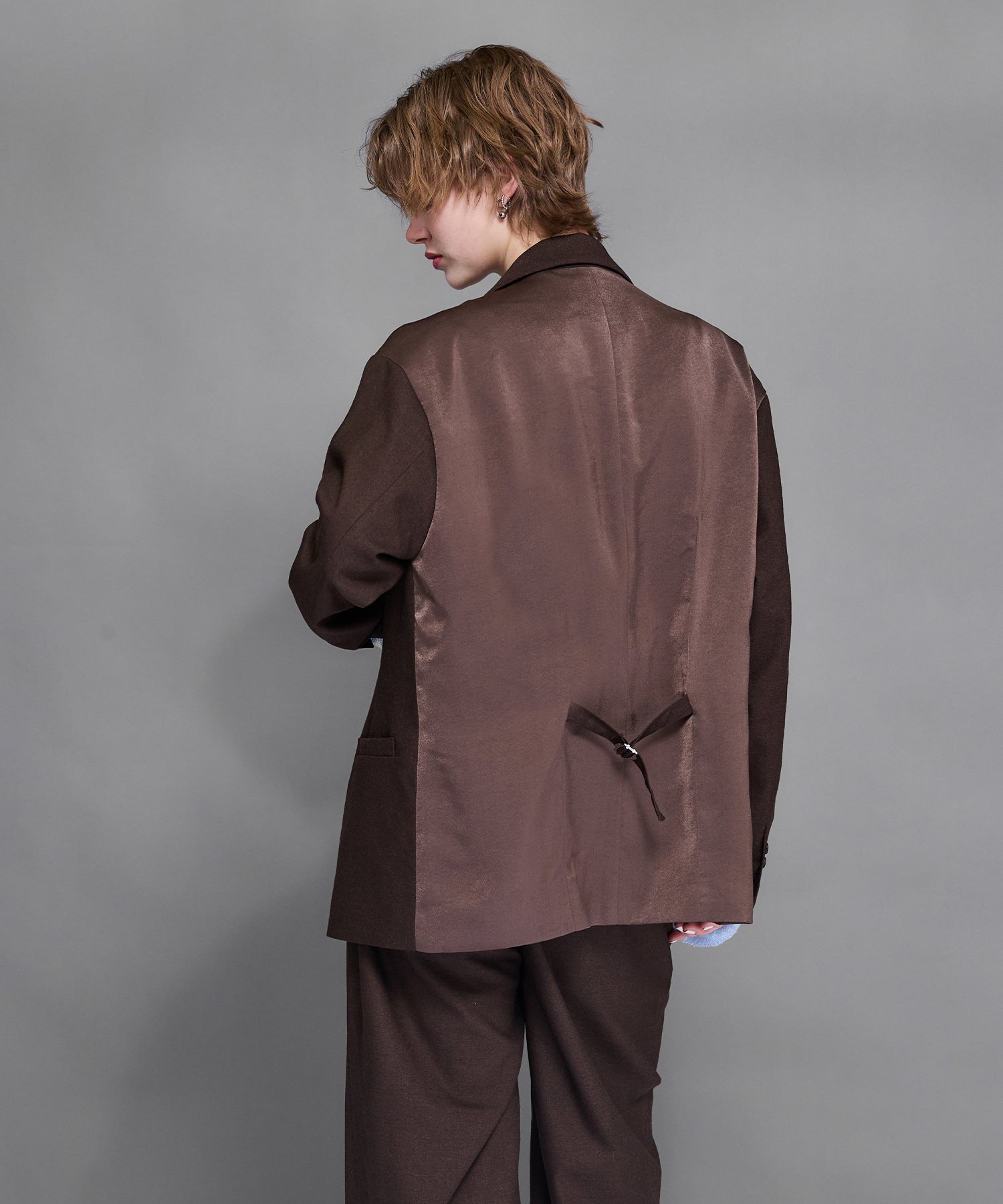 MODEL:170cm/COLOR:BROWN/SIZE:F
