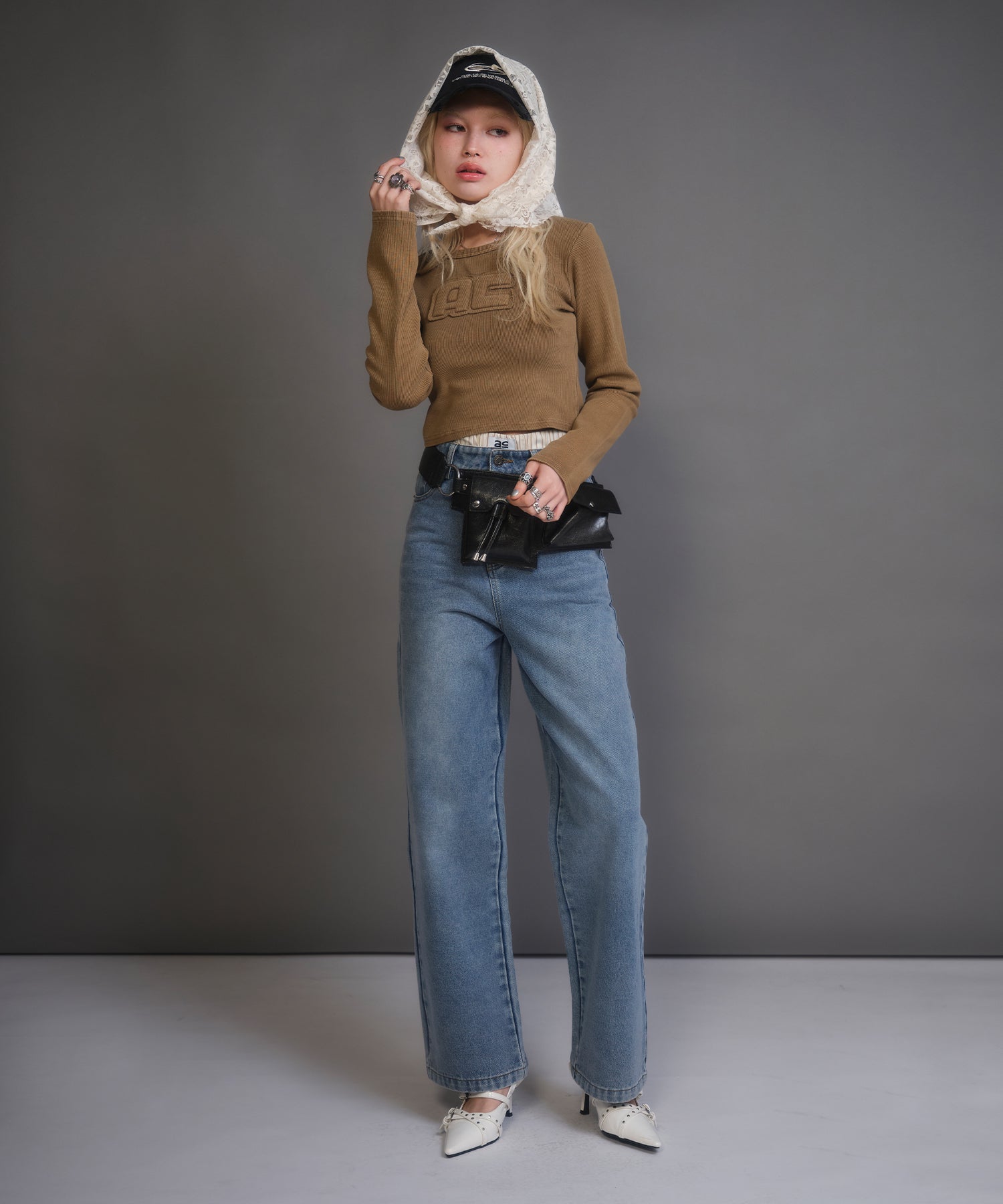 MODEL:170cm/COLOR:BEIGE/SIZE:F