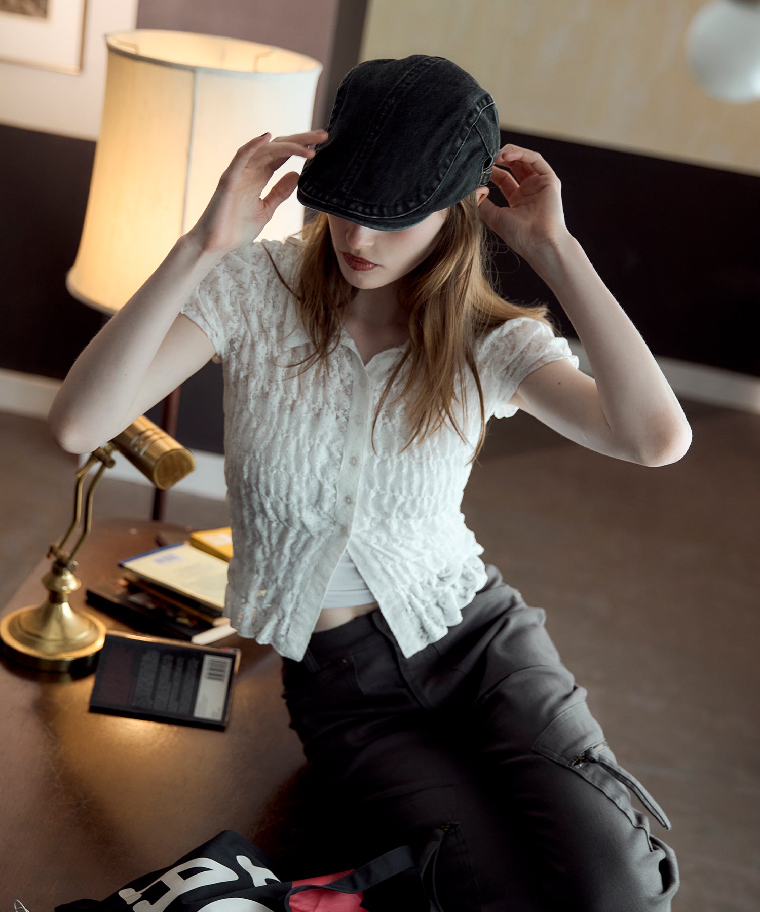 MODEL:174cm/COLOR:BLACK/SIZE:F