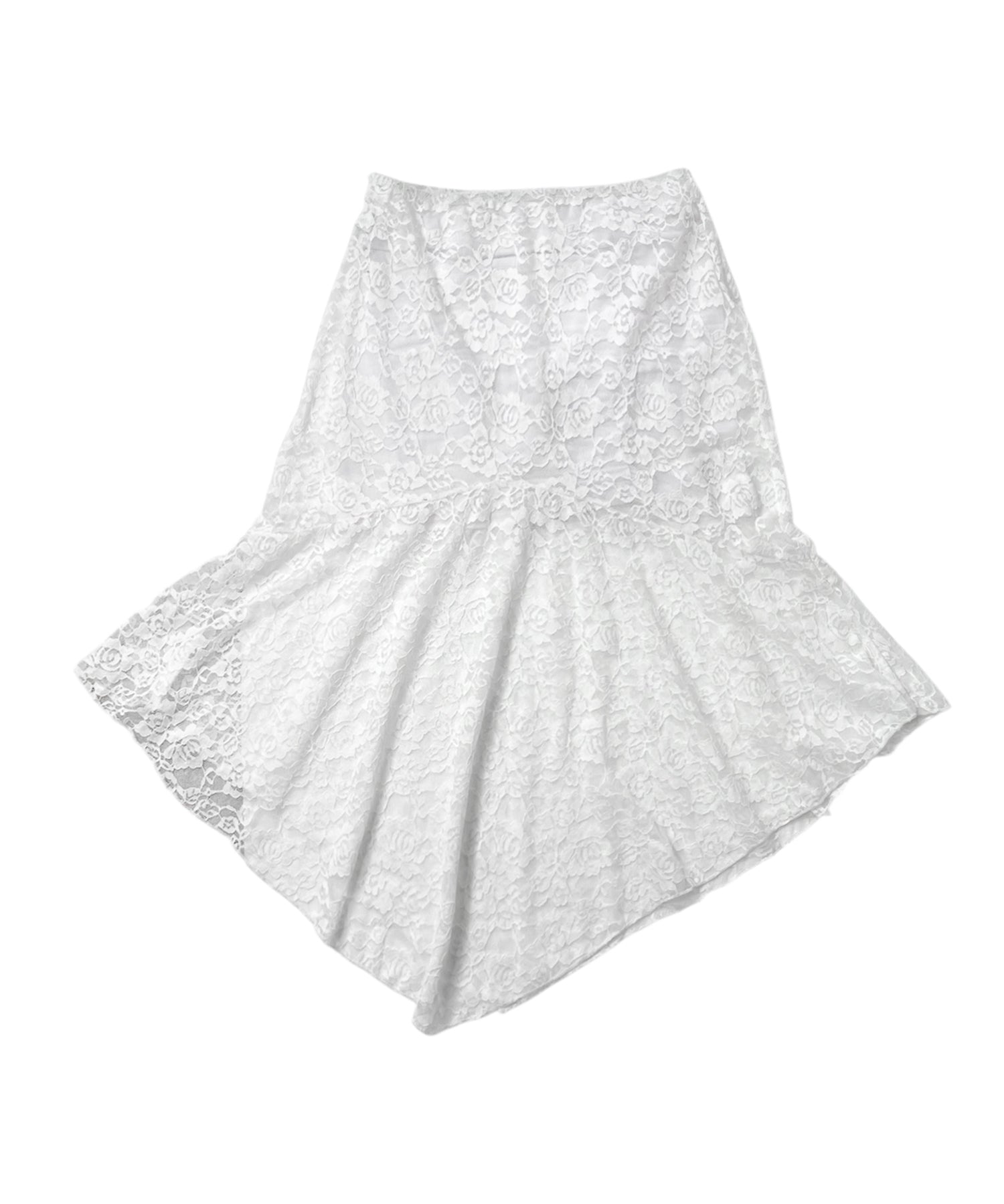 レースミディスカート