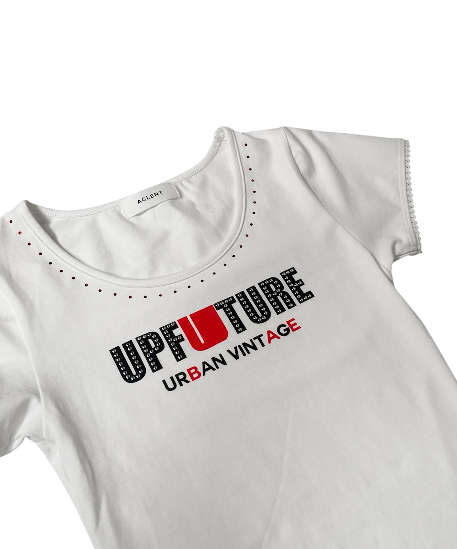 スタッズプリントロゴミニT