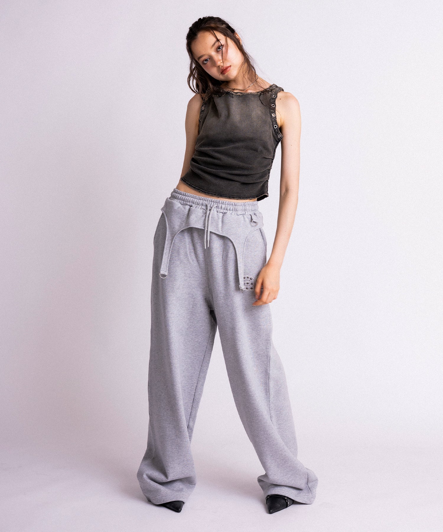 MODEL:171cm/COLOR:BLACK/SIZE:F