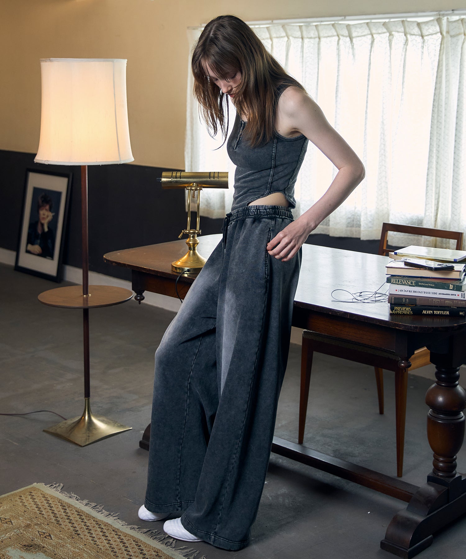 MODEL:174cm/COLOR:BLACK/SIZE:F