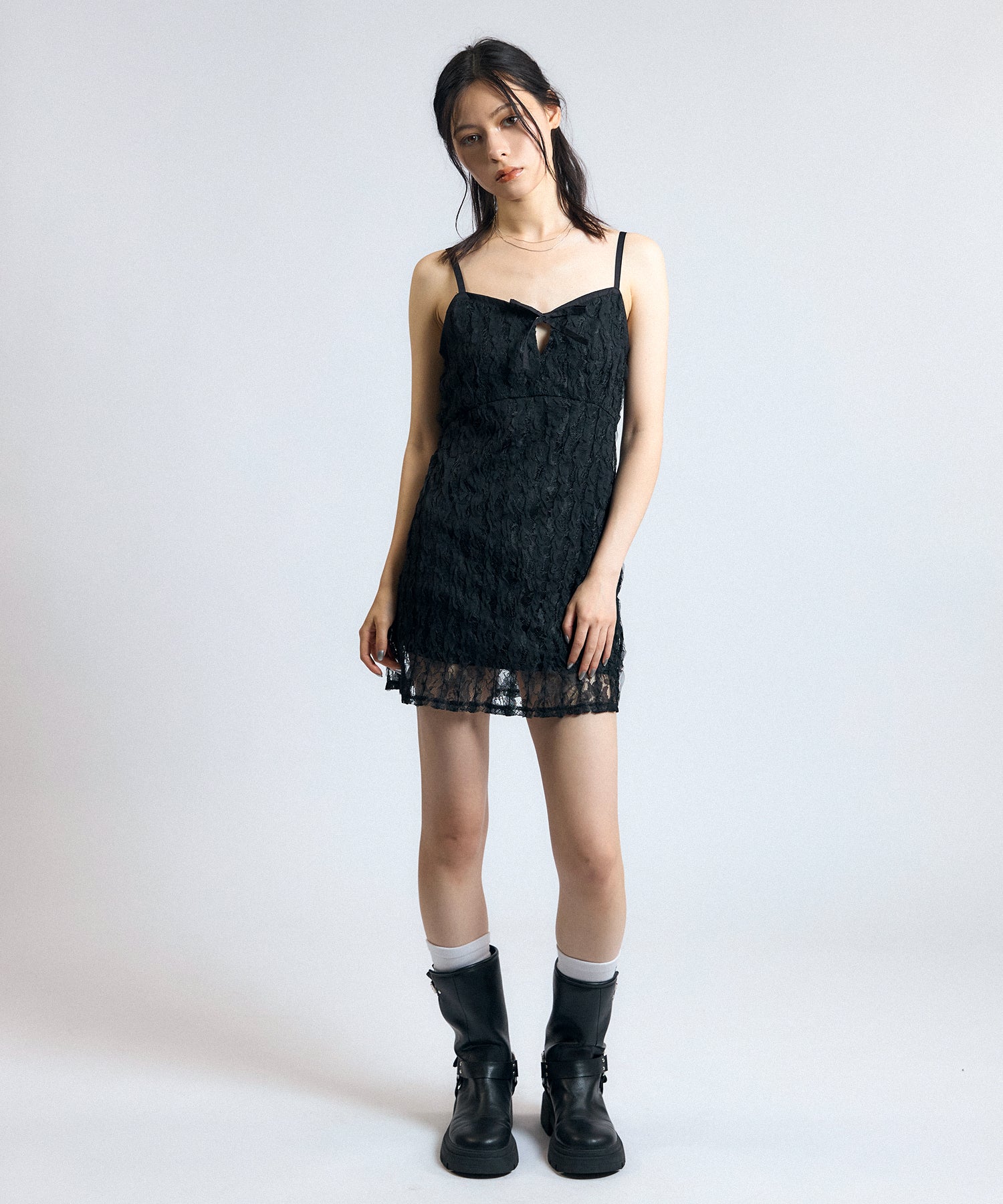 MODEL:163cm/COLOR:BLACK/SIZE:F