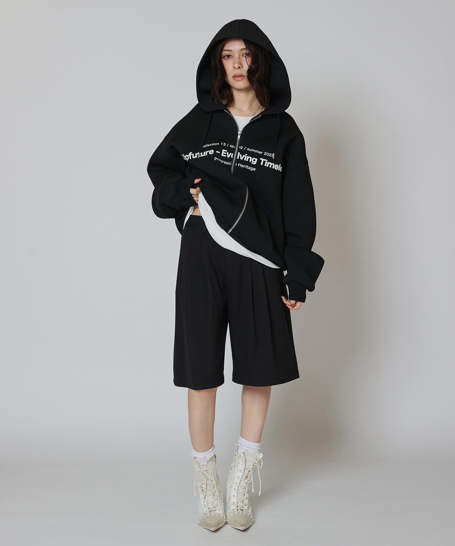 MODEL:163cm/COLOR:BLACK/SIZE:F