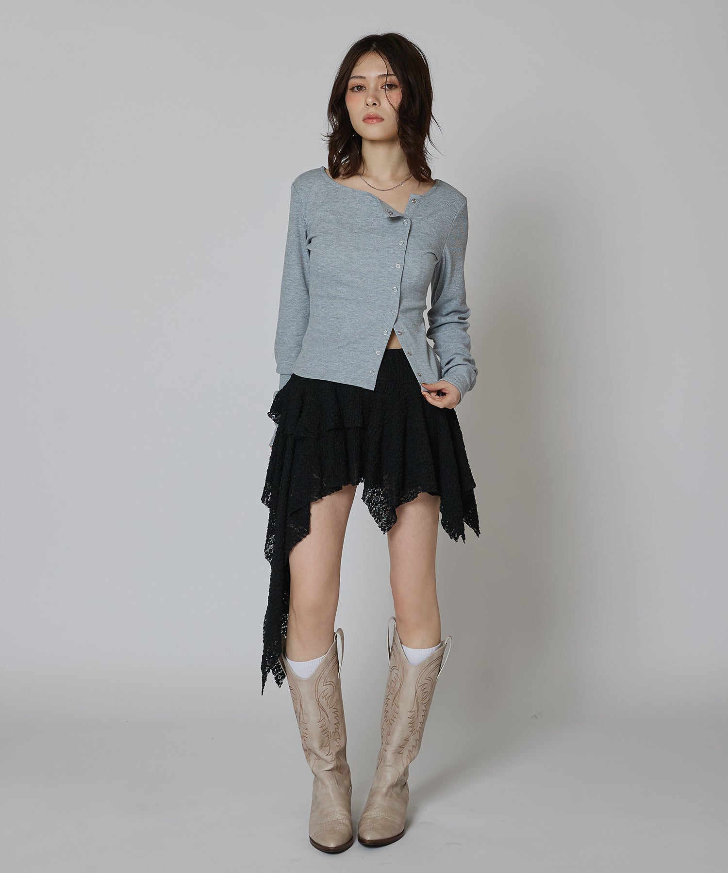 MODEL:163cm/COLOR:BLACK/SIZE:F