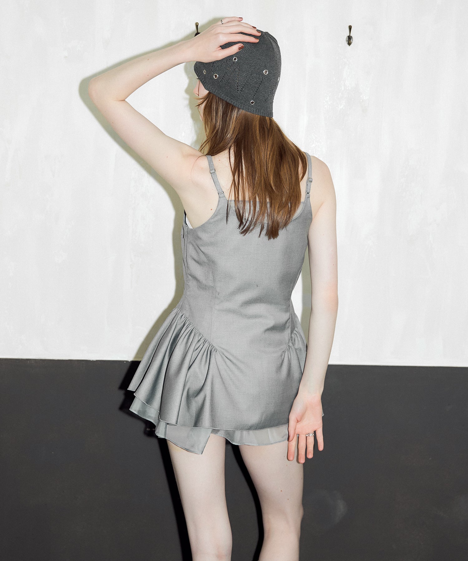 MODEL:174cm/COLOR:GRAY/SIZE:F