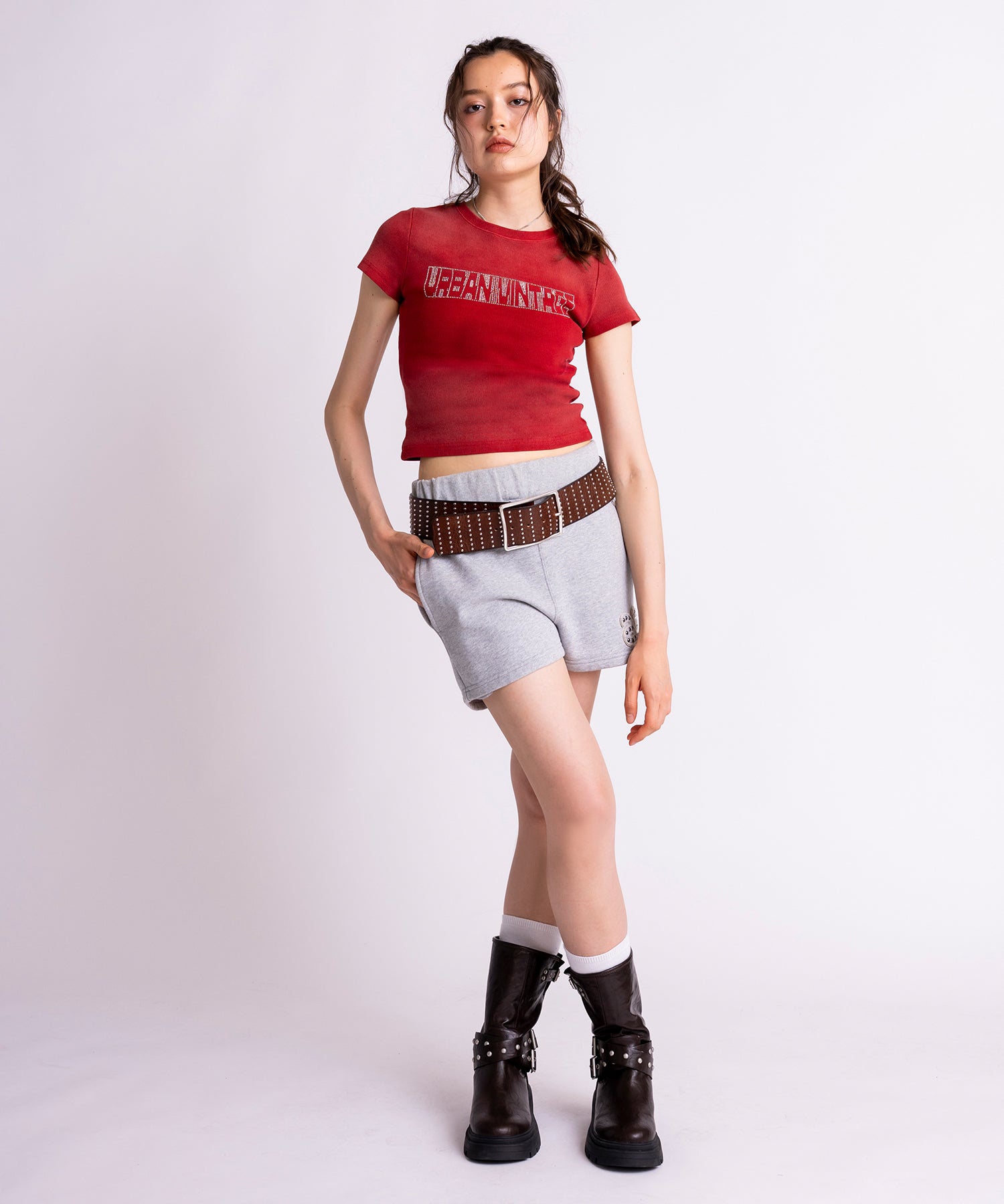 COLOR:BROWN/SIZE:L