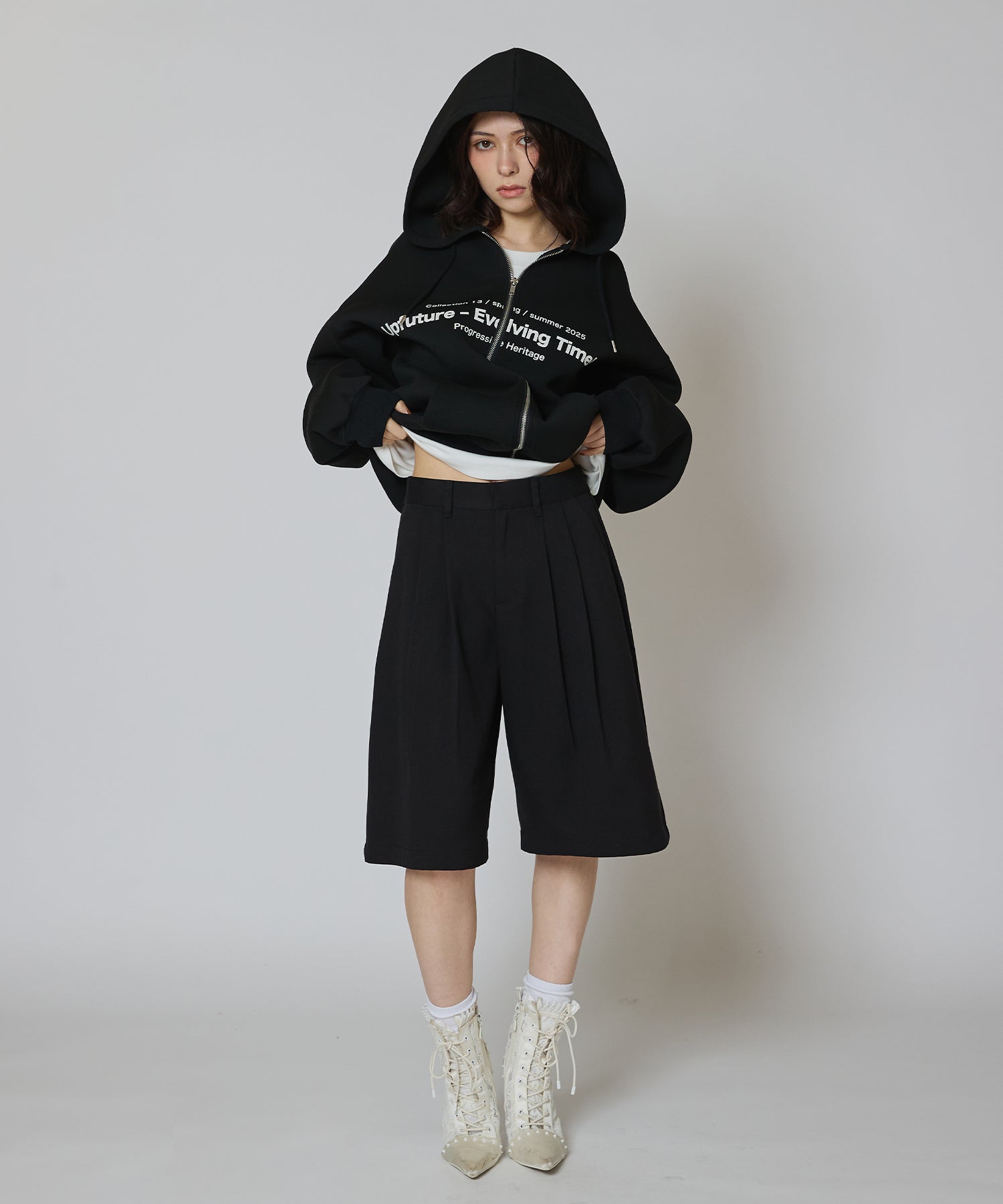 MODEL:163cm/COLOR:BLACK/SIZE:F