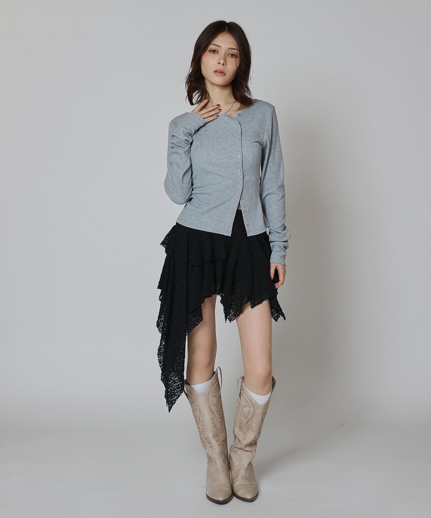 MODEL:163cm/COLOR:BLACK/SIZE:F