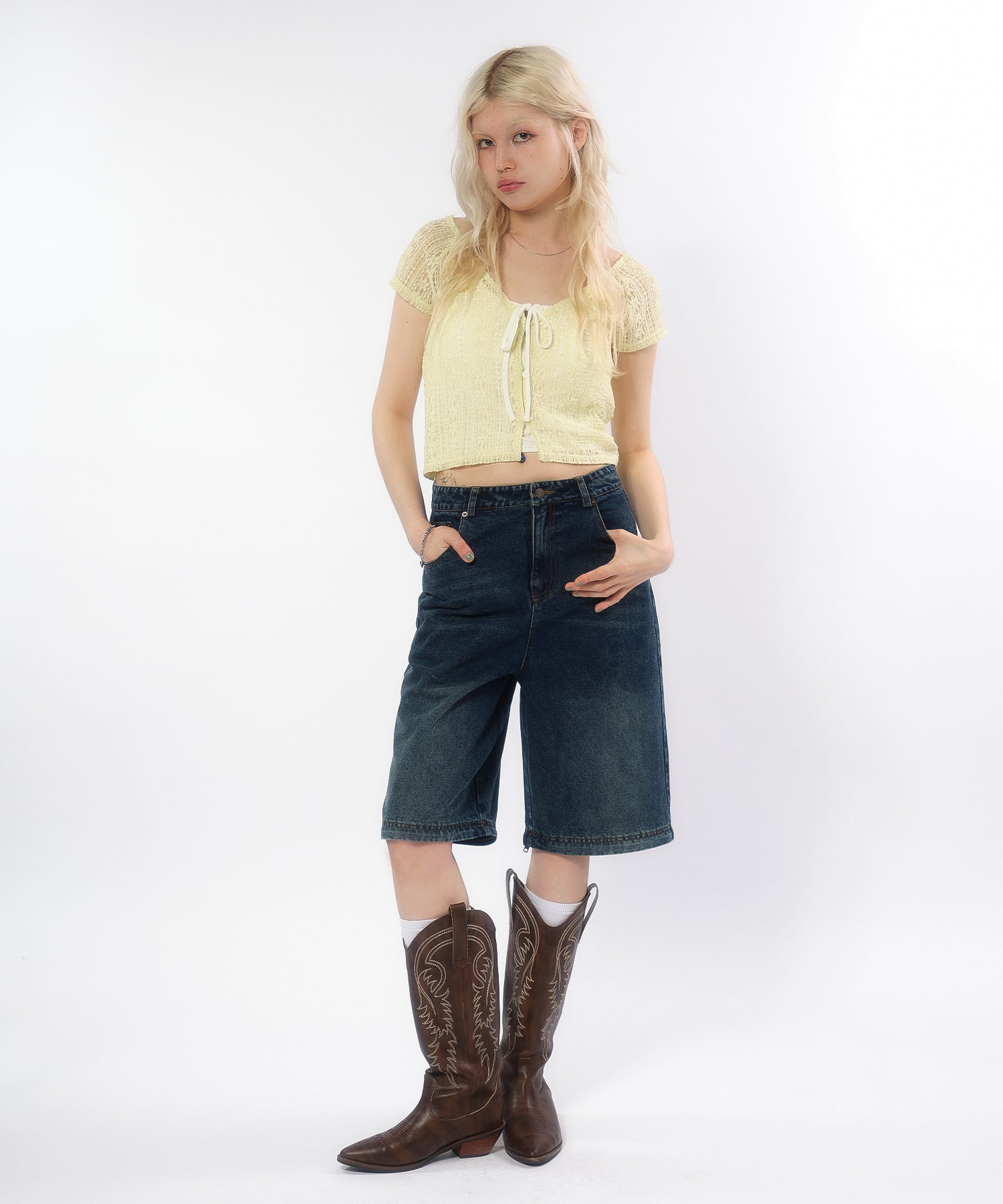 MODEL:170cm/COLOR:YELLOW/SIZE:F