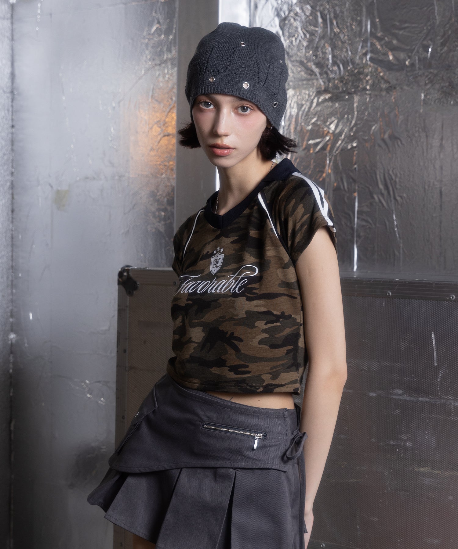 MODEL:172cm/COLOR:MIX/SIZE:F