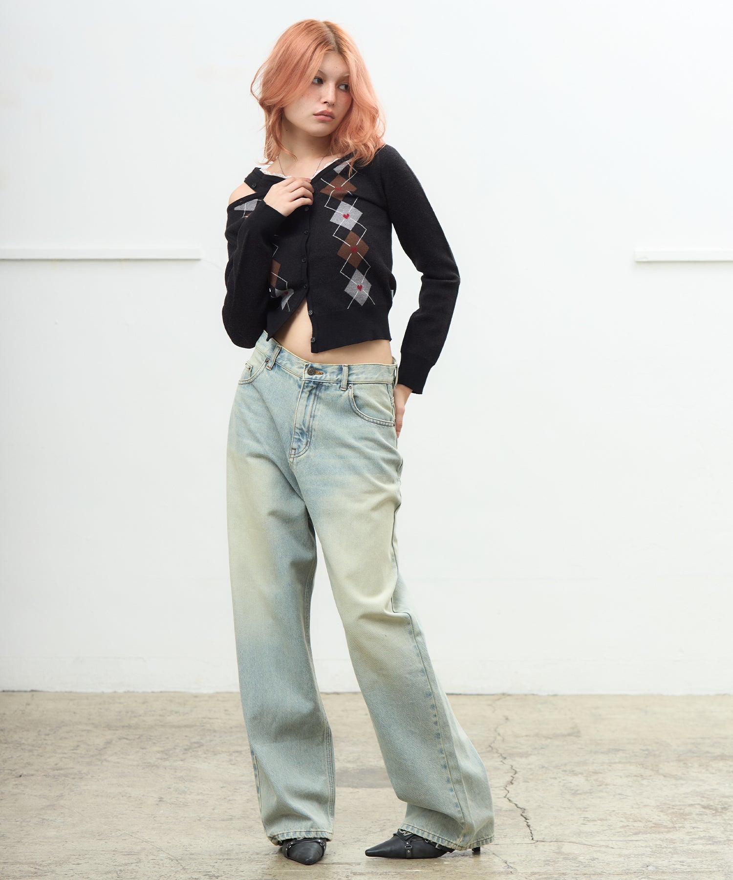MODEL:170cm/COLOR:LIGHT BLUE/SIZE:26