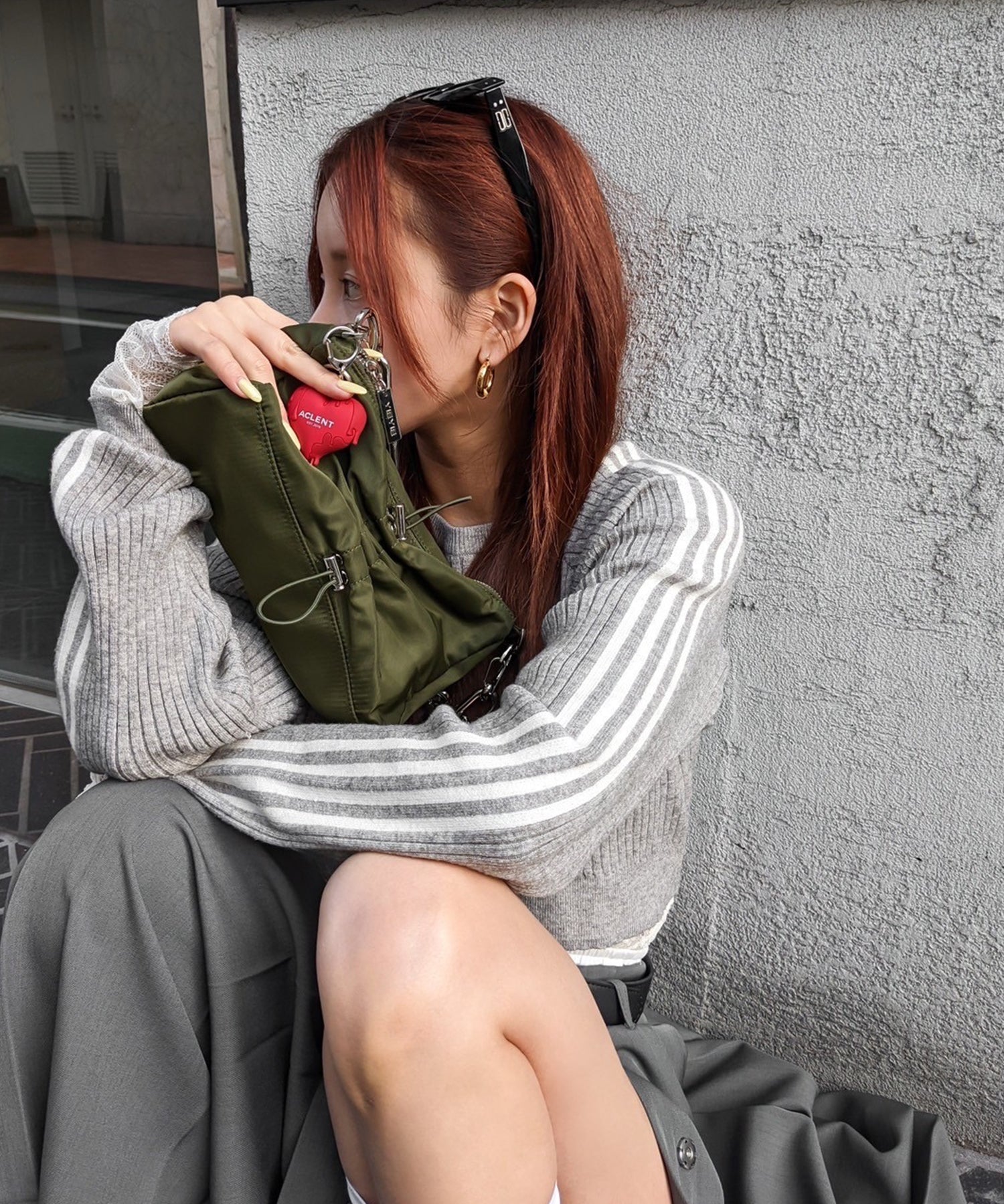 ドリップハートラバーキーホルダー