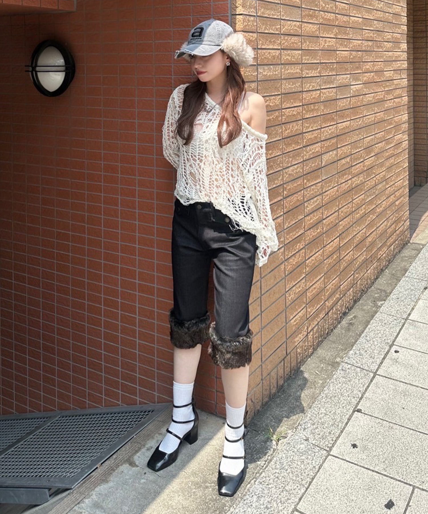 STAFF:153cm/COLOR:WHITE/SIZE:F