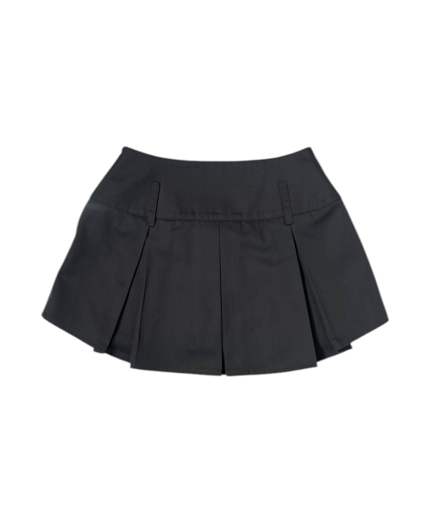 J/Wベルトレイヤードプリーツスカート