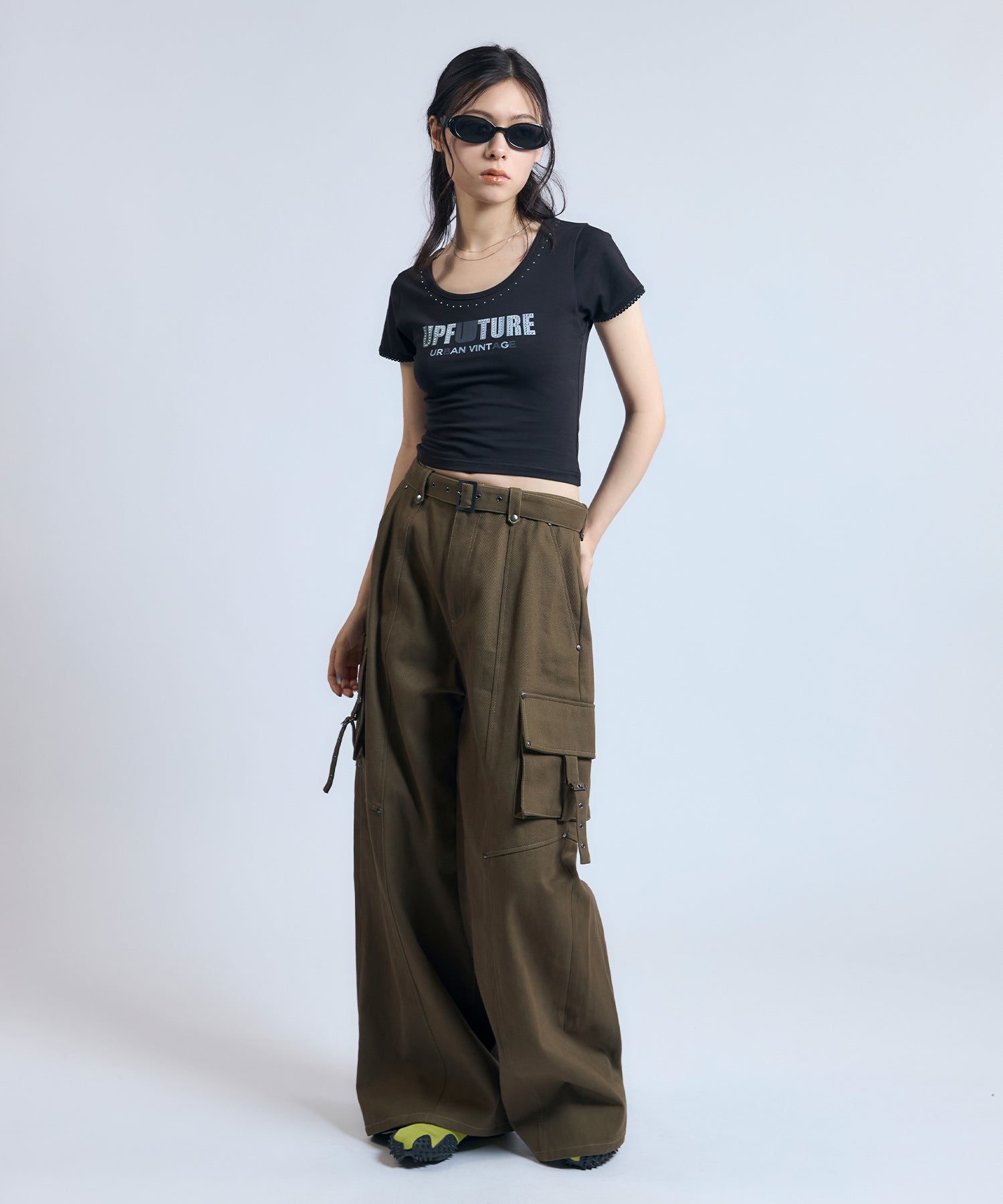 MODEL:170cm/COLOR:KHAKI/SIZE:M