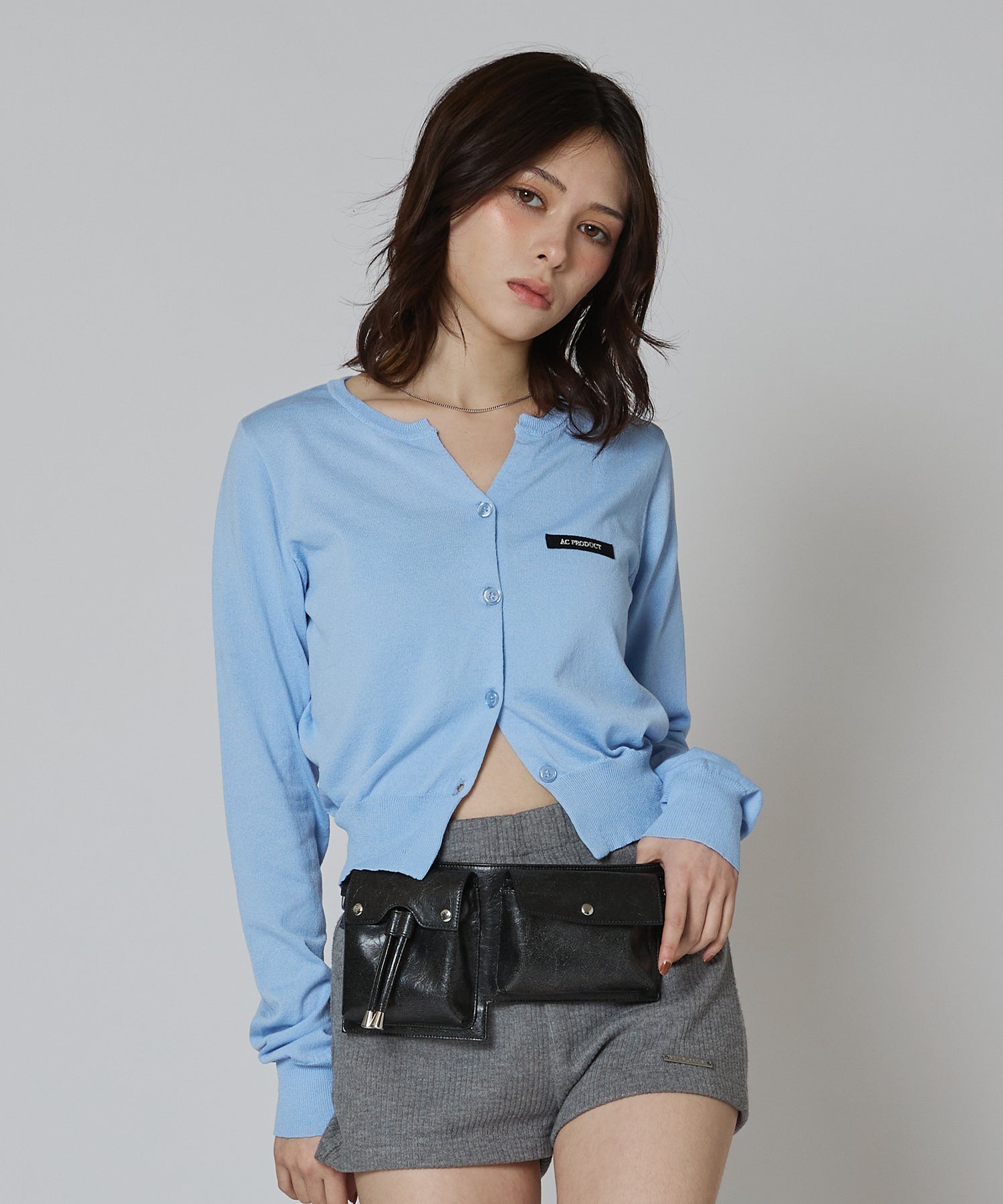 MODEL:163cm/COLOR:LIGHT BLUE/SIZE:F