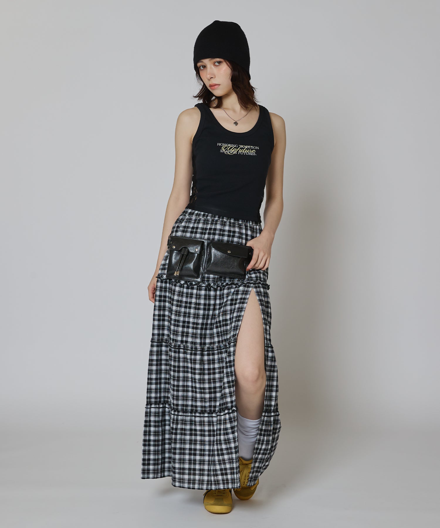 MODEL:163cm/COLOR:BLACK/SIZE:F