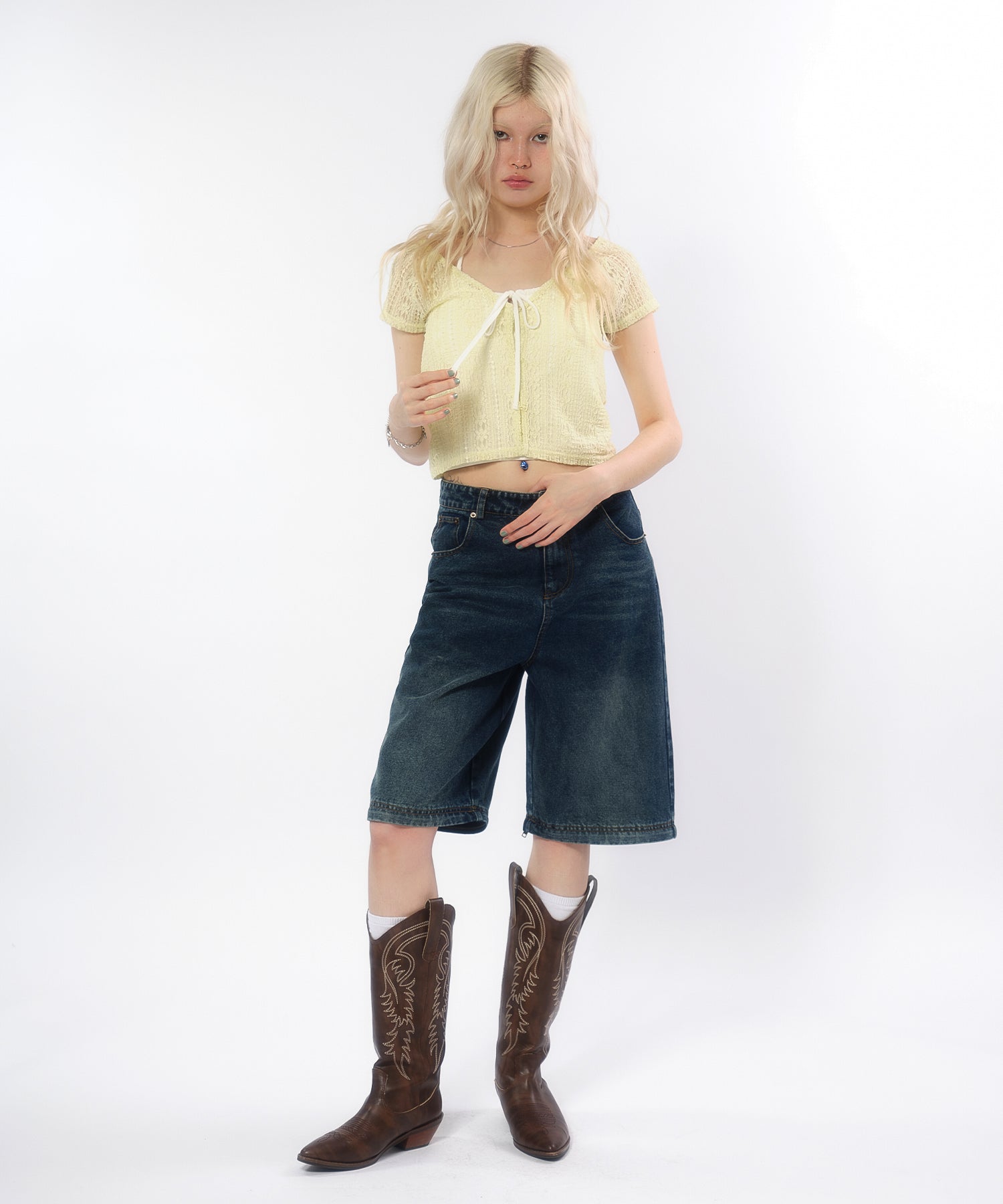 MODEL:170cm/COLOR:YELLOW/SIZE:F