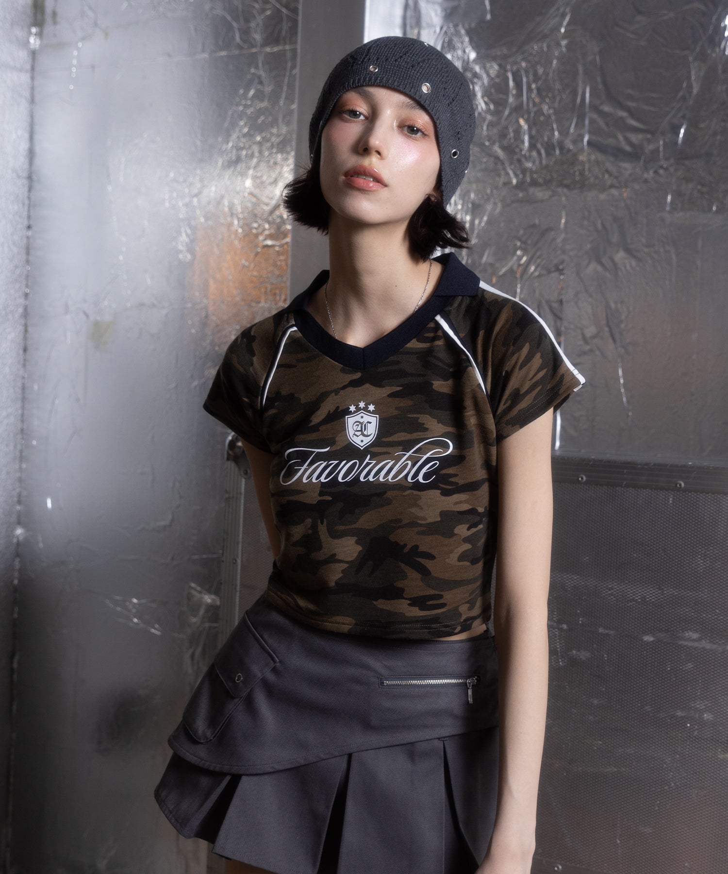 MODEL:172cm/COLOR:MIX/SIZE:F