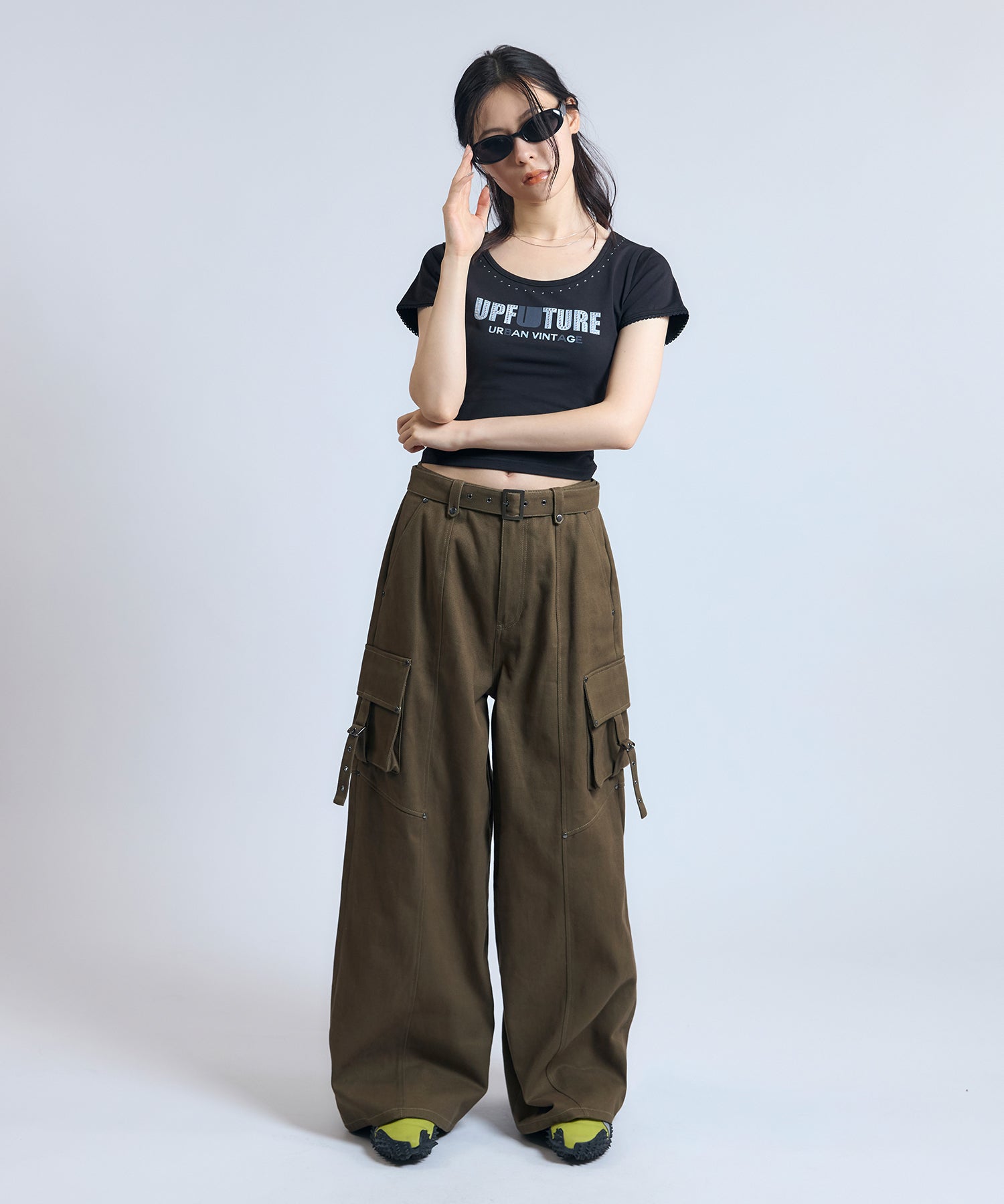 MODEL:170cm/COLOR:KHAKI/SIZE:M