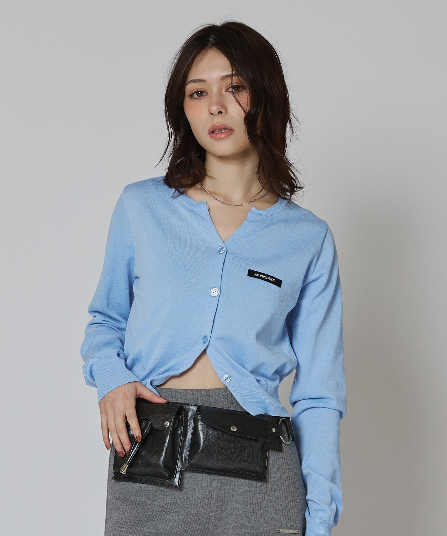 MODEL:163cm/COLOR:LIGHT BLUE/SIZE:F