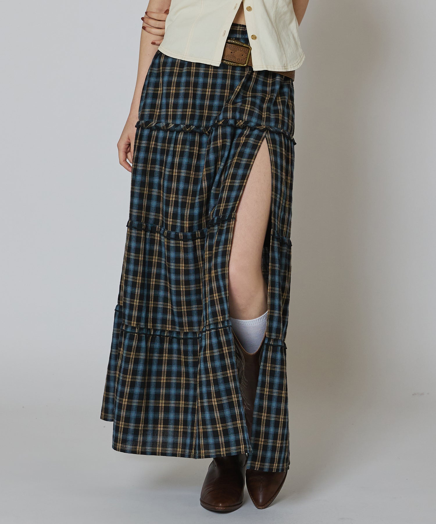 MODEL:163cm/COLOR:MIX②/SIZE:F