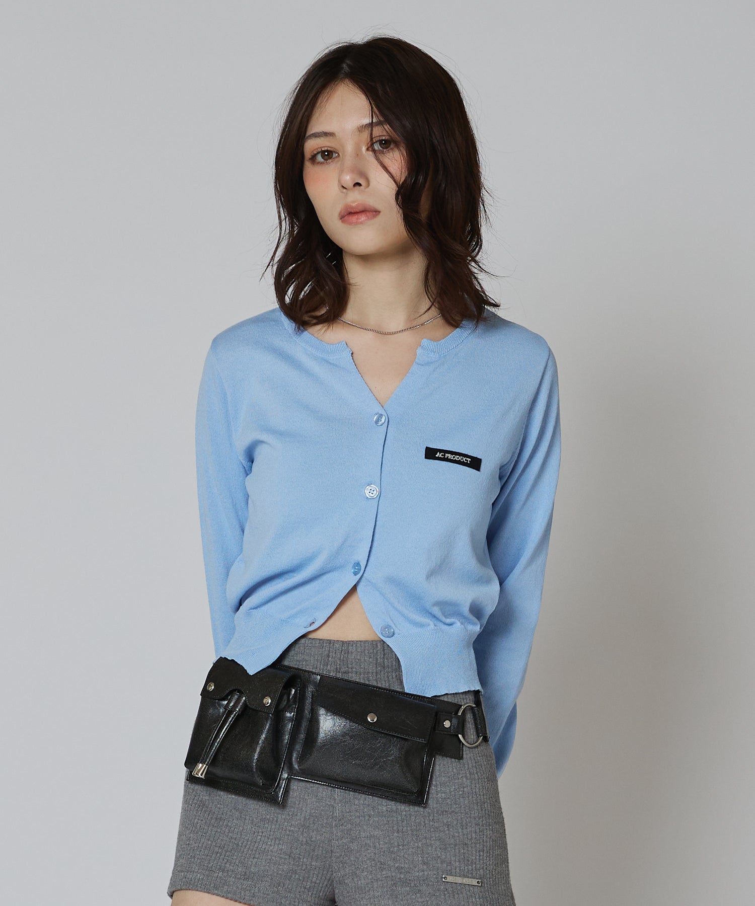 MODEL:163cm/COLOR:LIGHT BLUE/SIZE:F