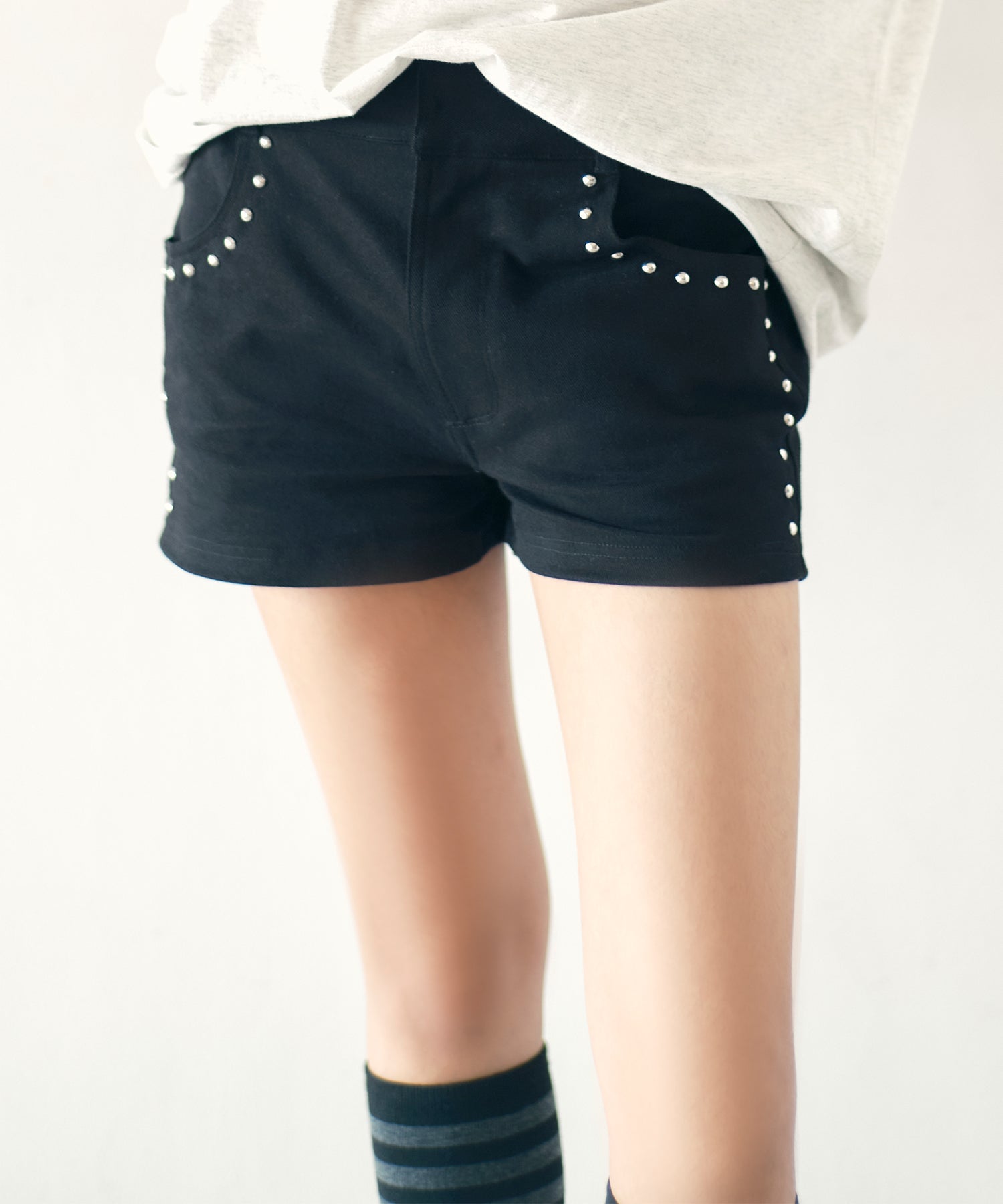 MODEL:170cm/COLOR:BLACK/SIZE:M