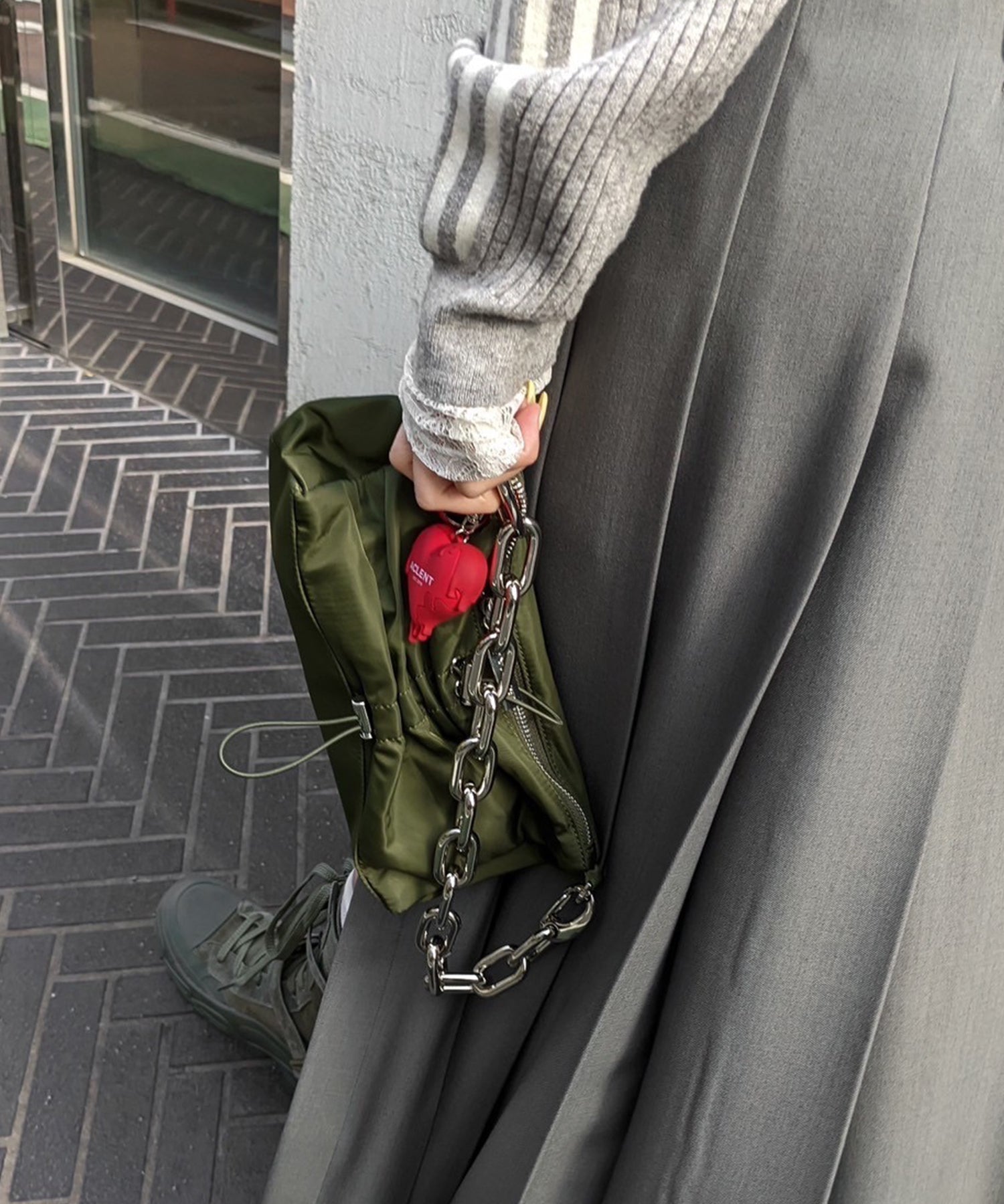 ドリップハートラバーキーホルダー