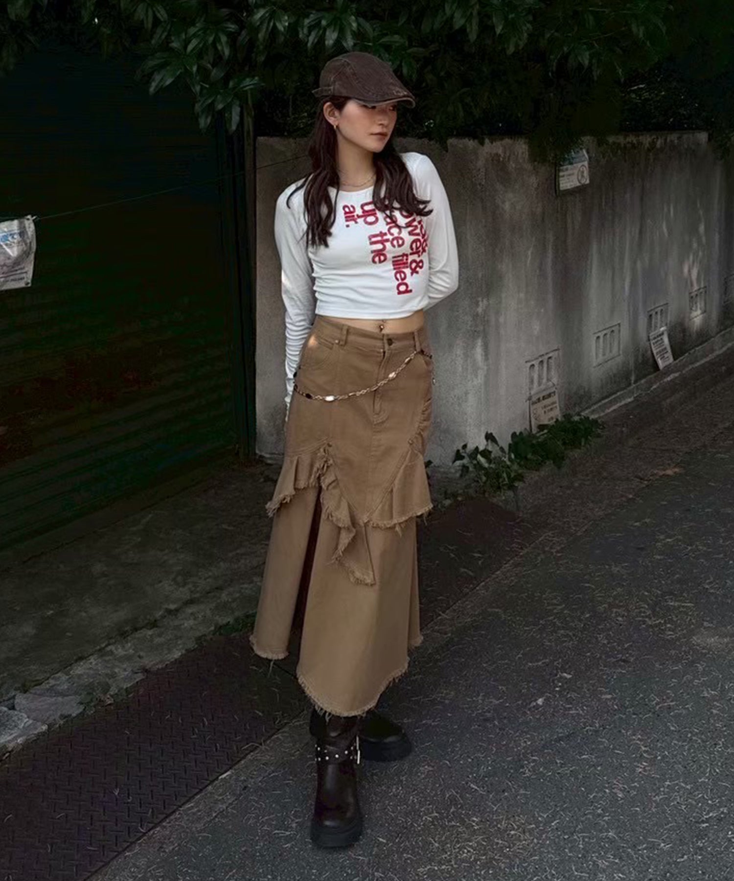 STAFF:170cm/COLOR:BEIGE/SIZE:M