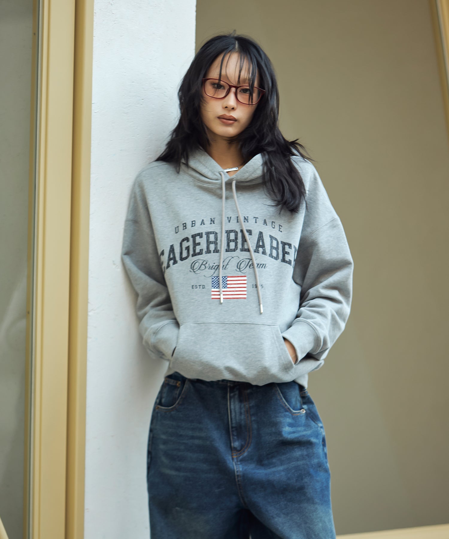 MODEL:170cm/COLOR:GRAY/SIZE:F