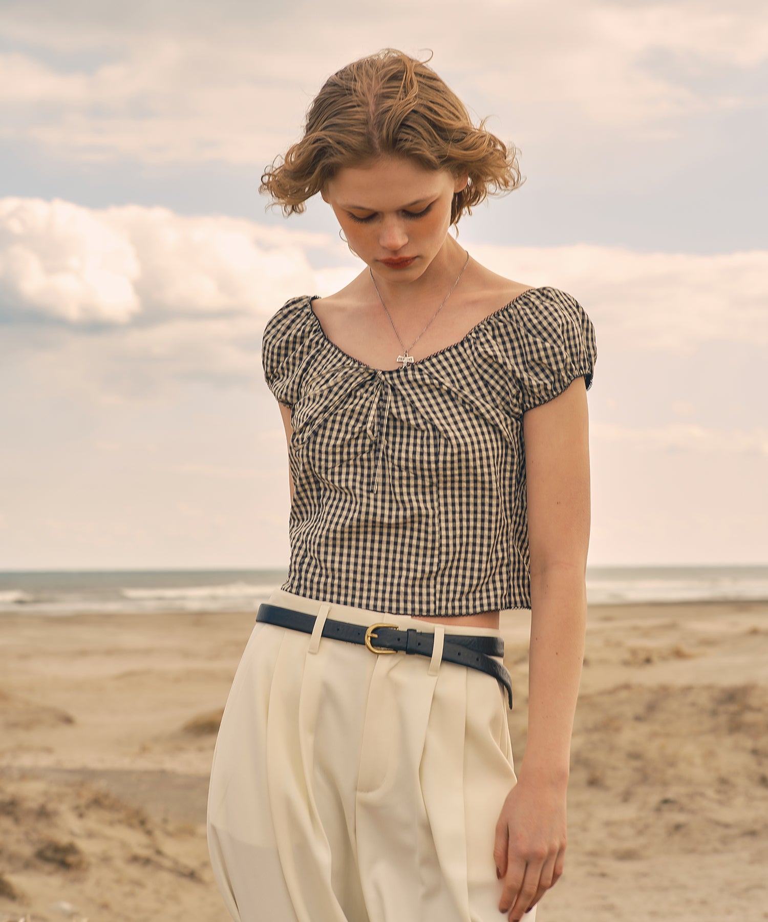 MODEL:173cm/COLOR:MIX①/SIZE:F