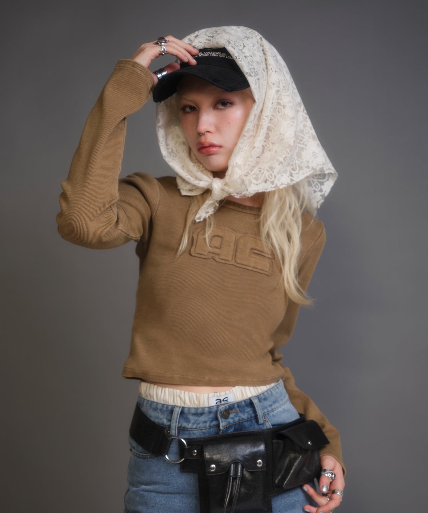 MODEL:170cm/COLOR:BEIGE/SIZE:F