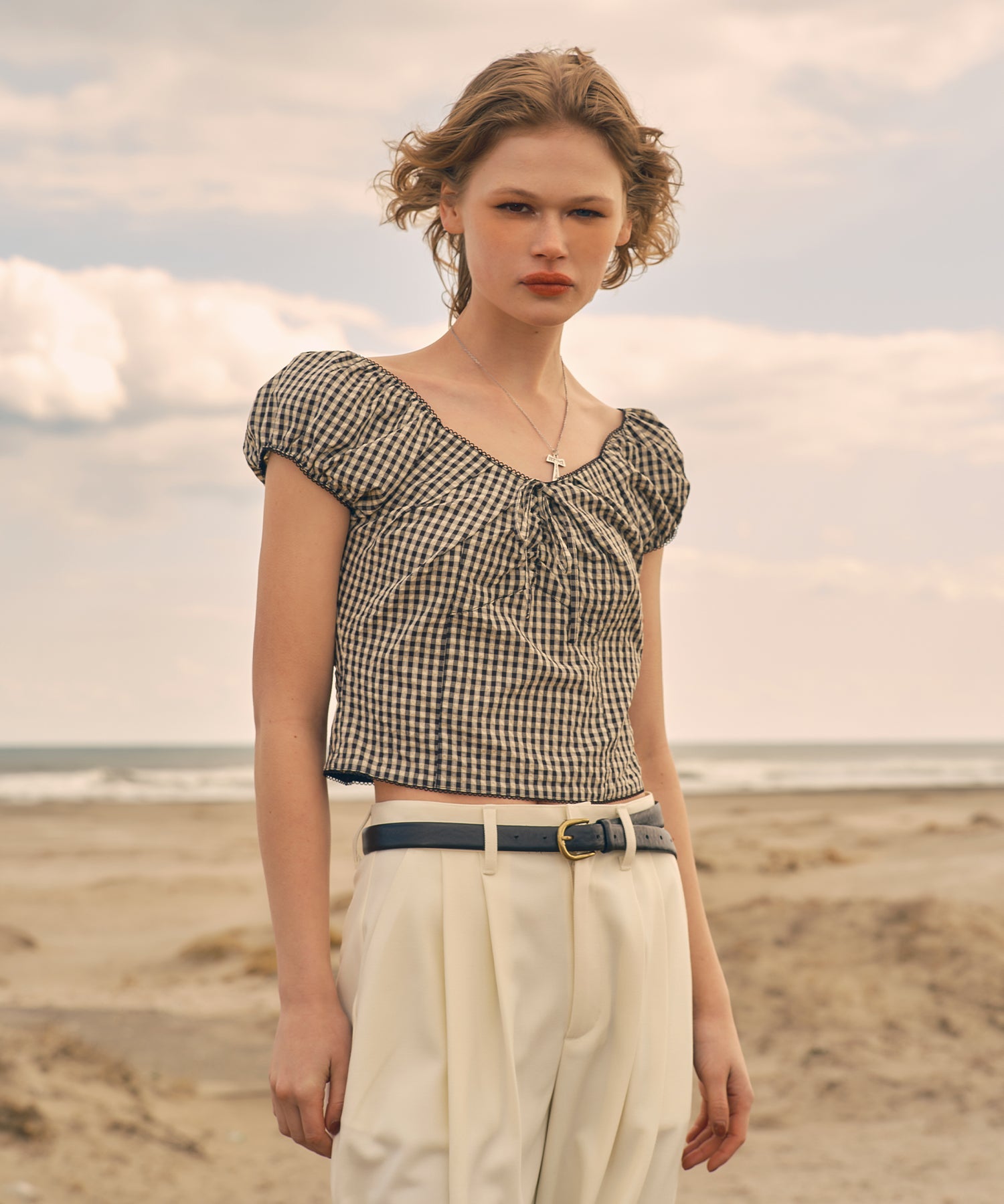 MODEL:173cm/COLOR:MIX①/SIZE:F