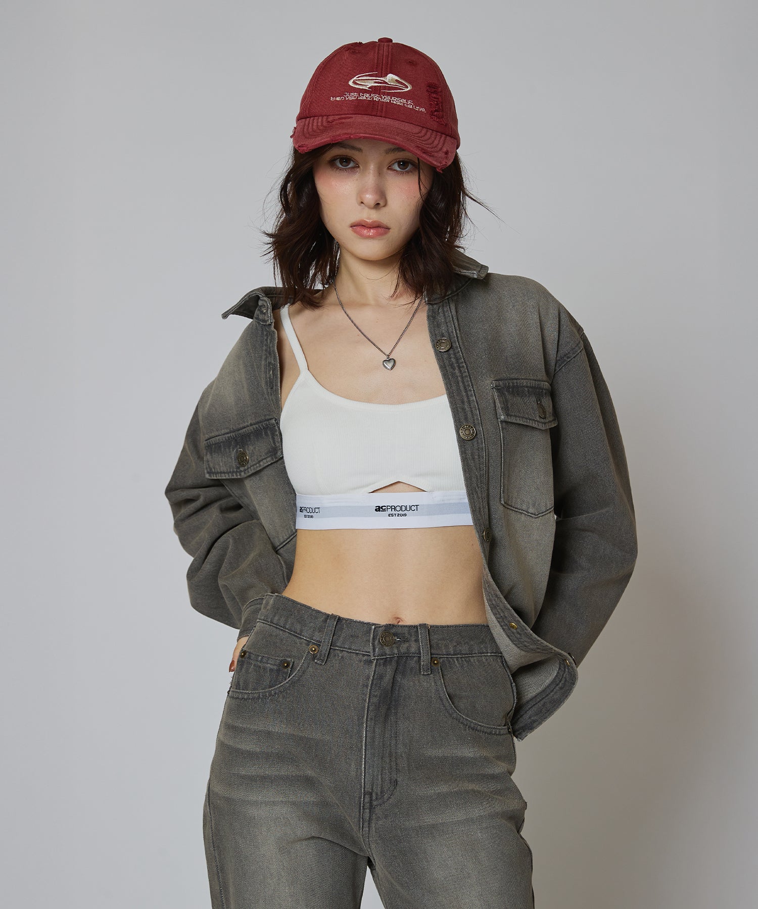 MODEL:163cm/COLOR:GRAY/SIZE:F