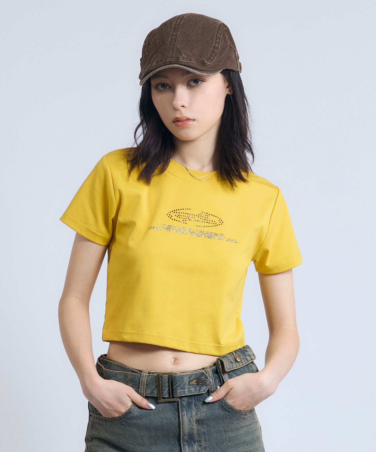 MODEL:163cm/COLOR:YELLOW/SIZE:F