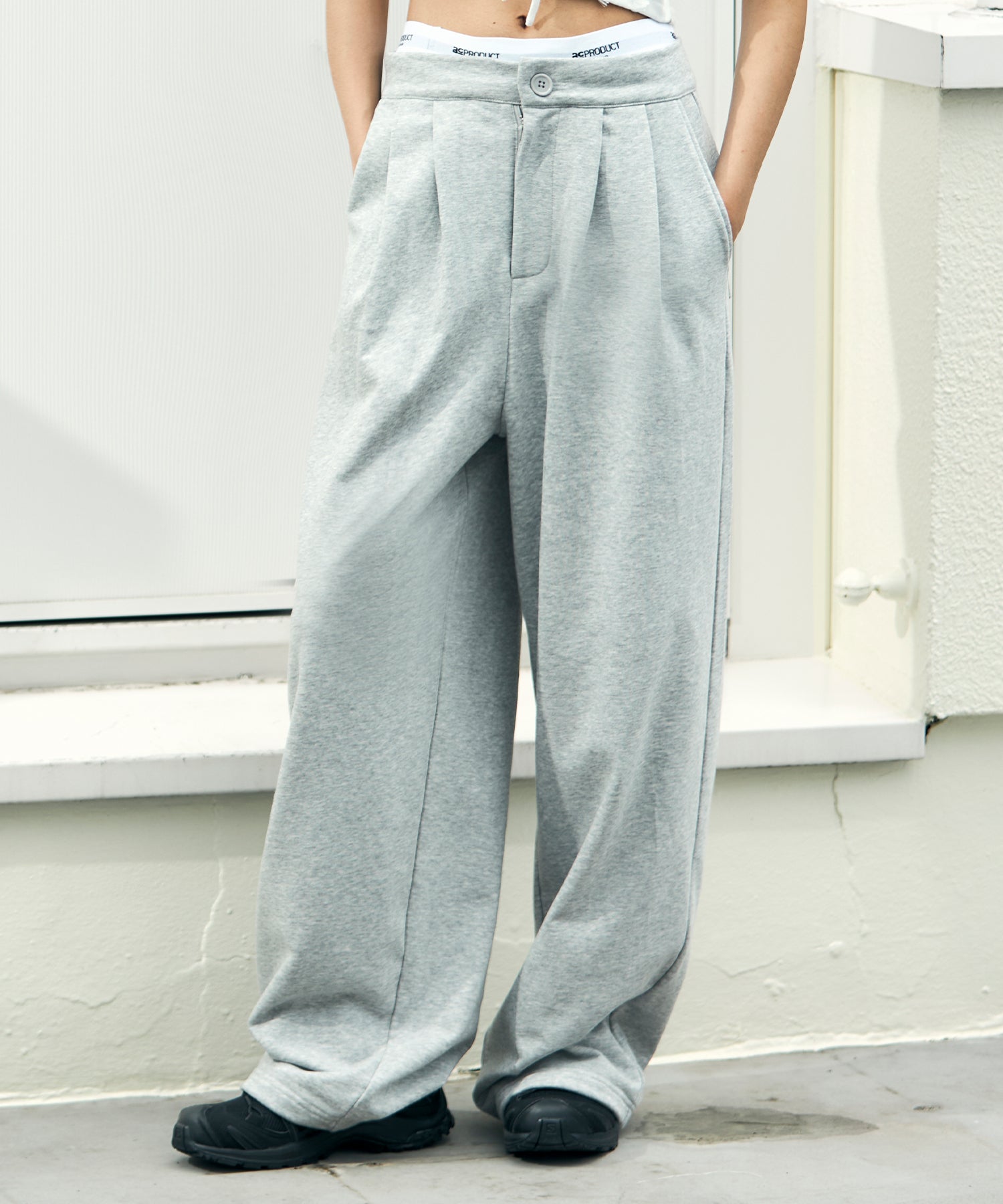 MODEL:170cm/COLOR:GRAY/SIZE:M