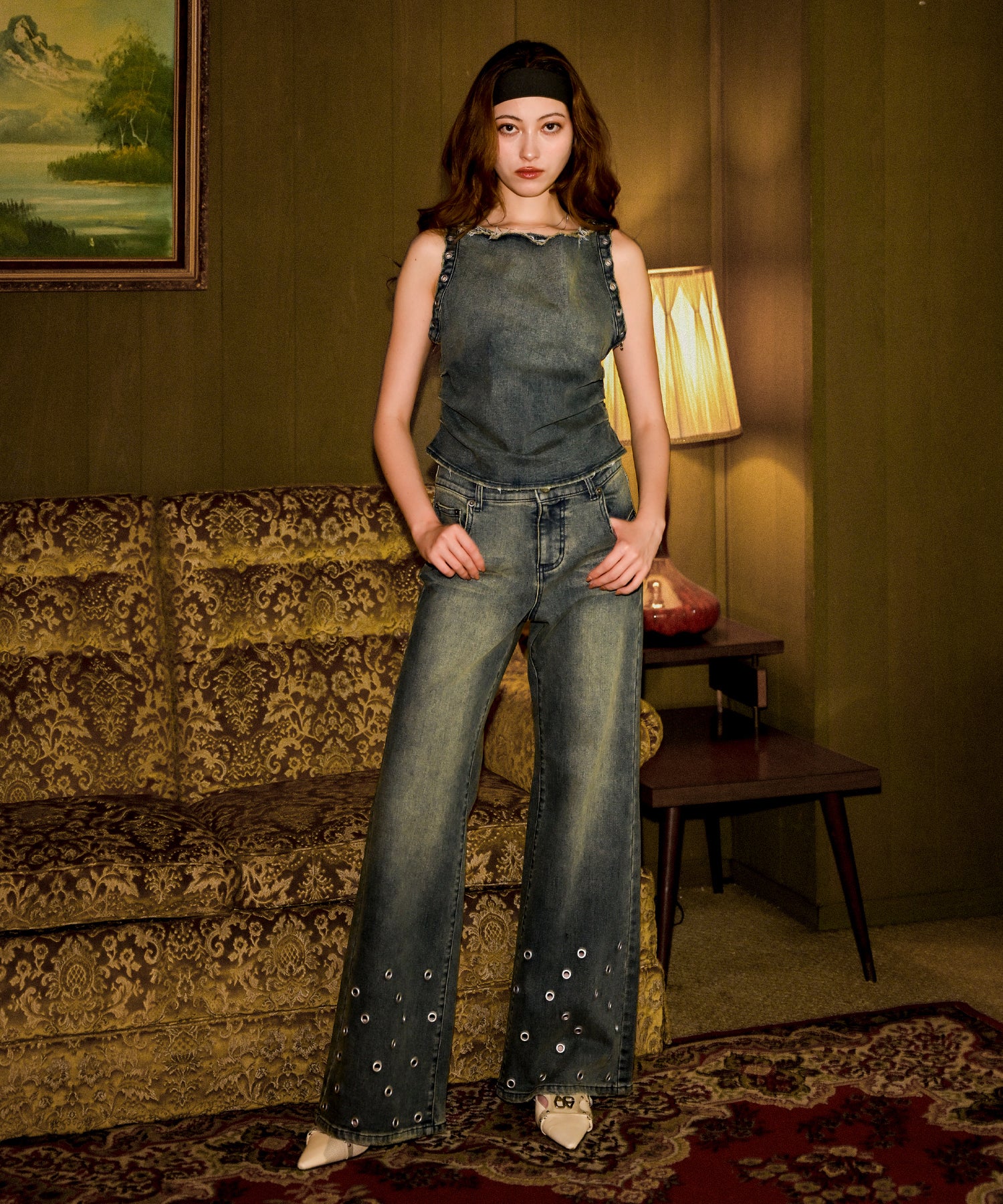 MODEL:163cm/COLOR:LIGHT BLUE/SIZE:F