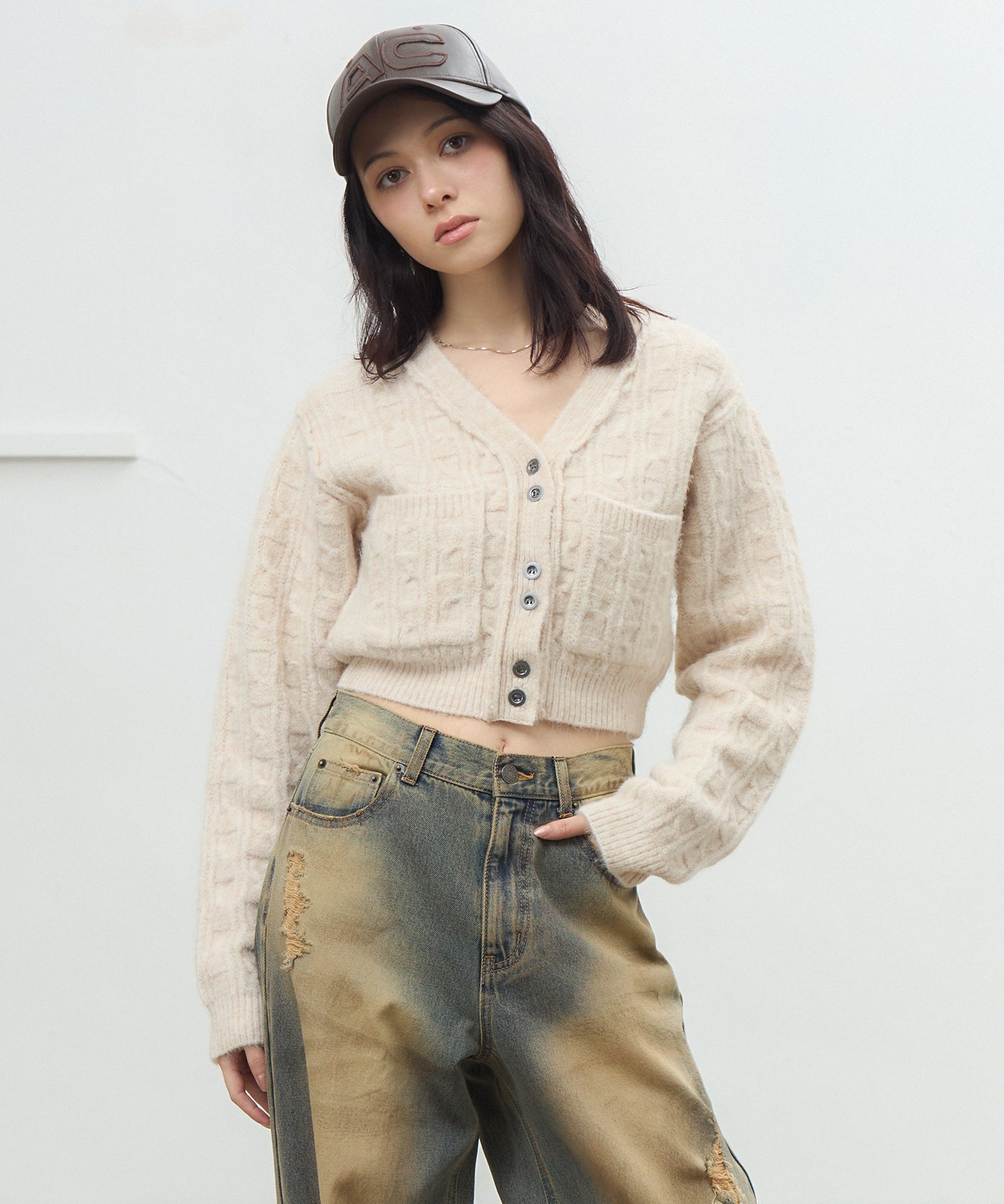 MODEL:163cm/COLOR:IVORY/SIZE:F