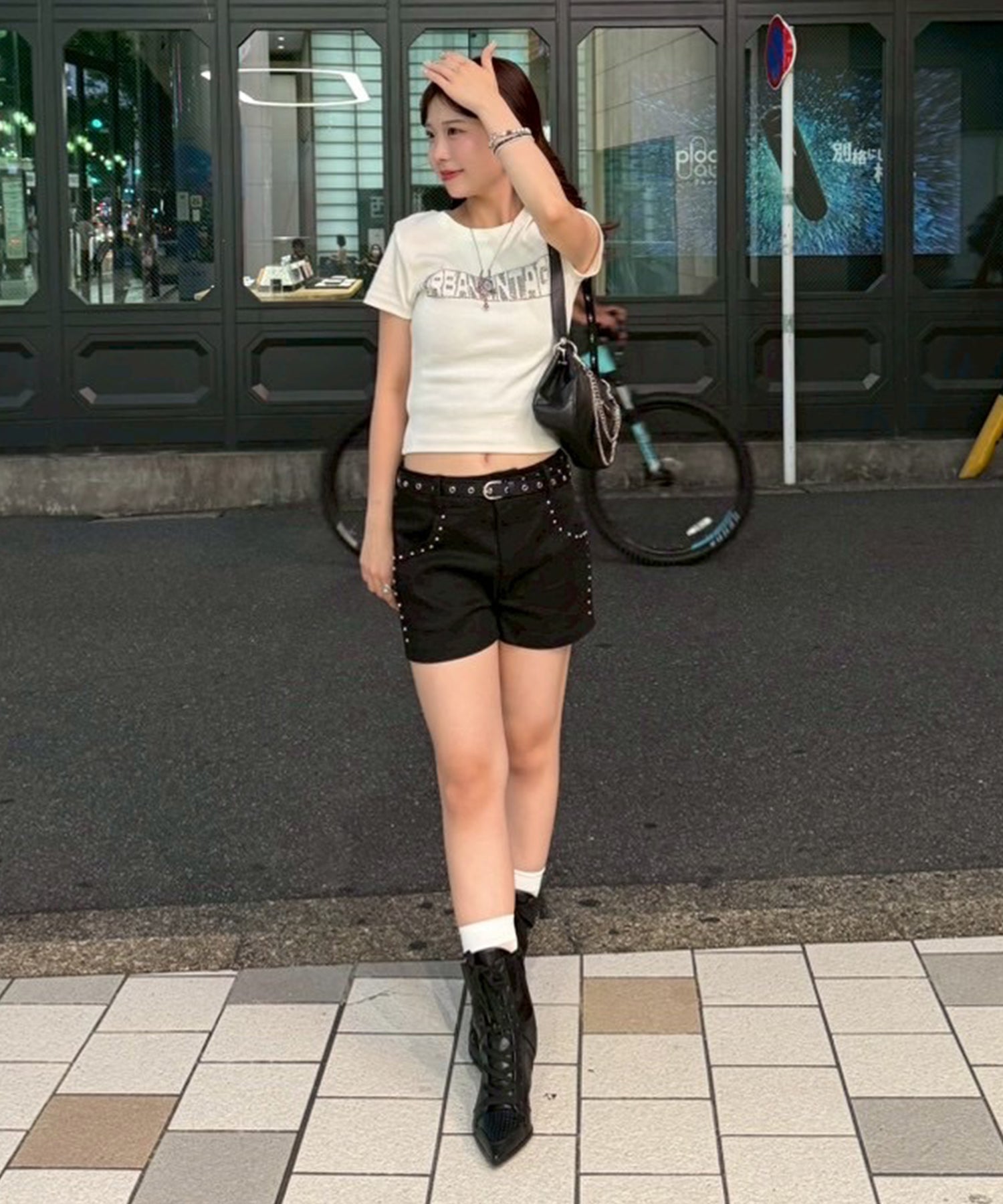 STAFF:155cm/COLOR:WHITE/SIZE:F