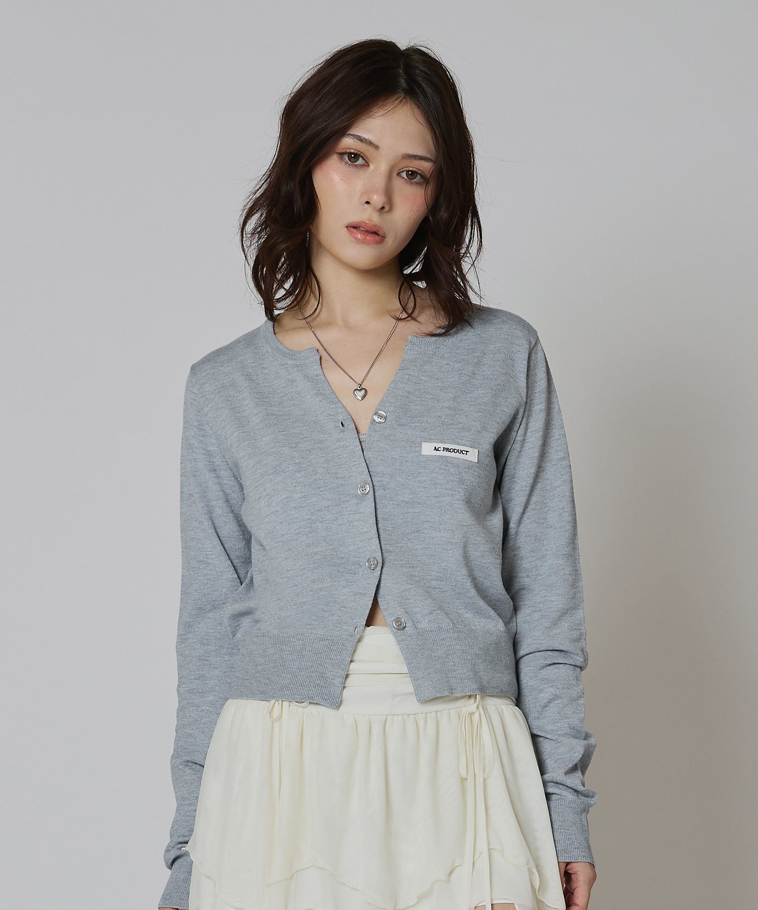 MODEL:163cm/COLOR:GRAY/SIZE:F