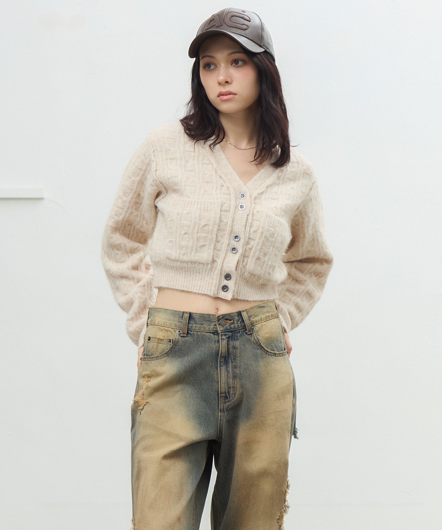 MODEL:163cm/COLOR:IVORY/SIZE:F