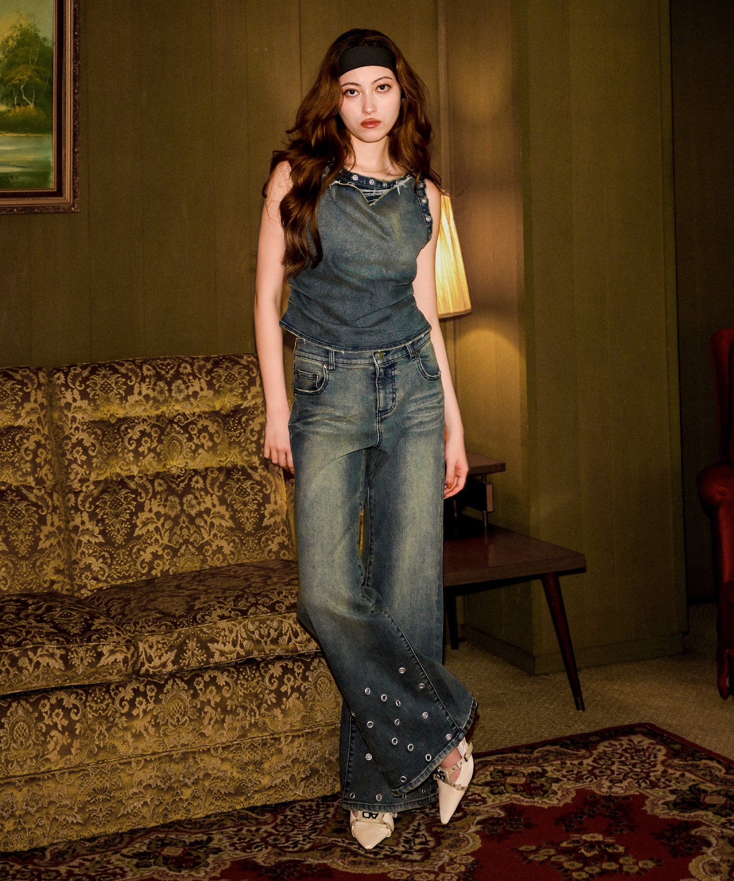MODEL:163cm/COLOR:LIGHT BLUE/SIZE:F