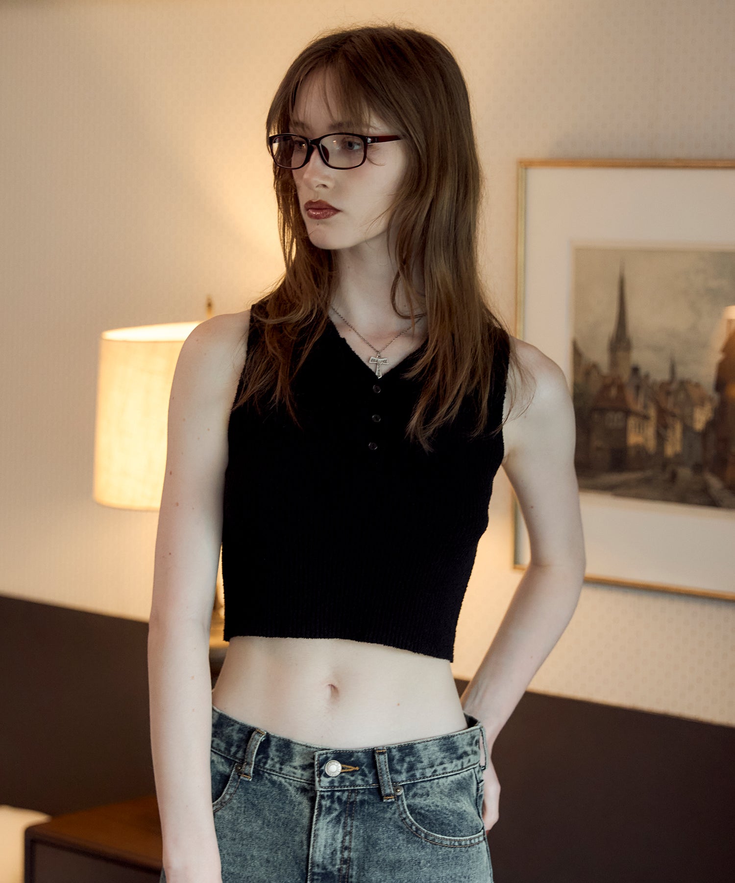 MODEL:174cm/COLOR:BLACK/SIZE:F