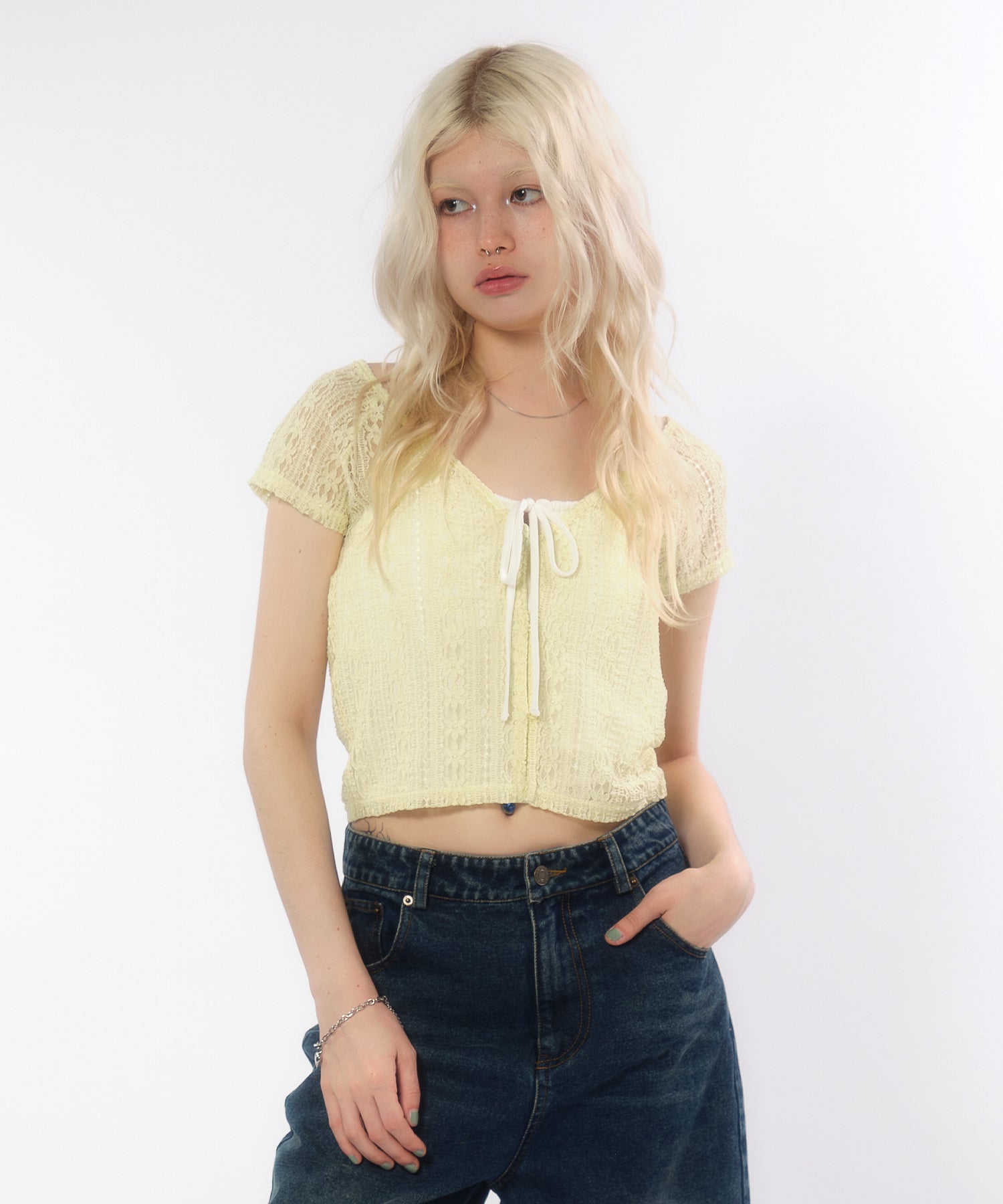 MODEL:170cm/COLOR:YELLOW/SIZE:F