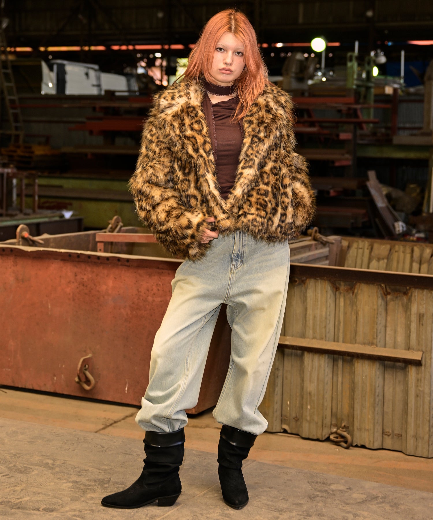 MODEL:170cm/COLOR:MIX/SIZE:S